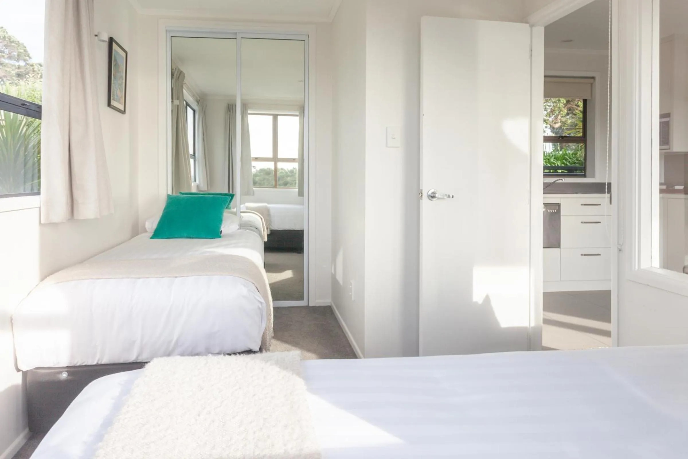 Bed in Pacific Rendezvous Resort