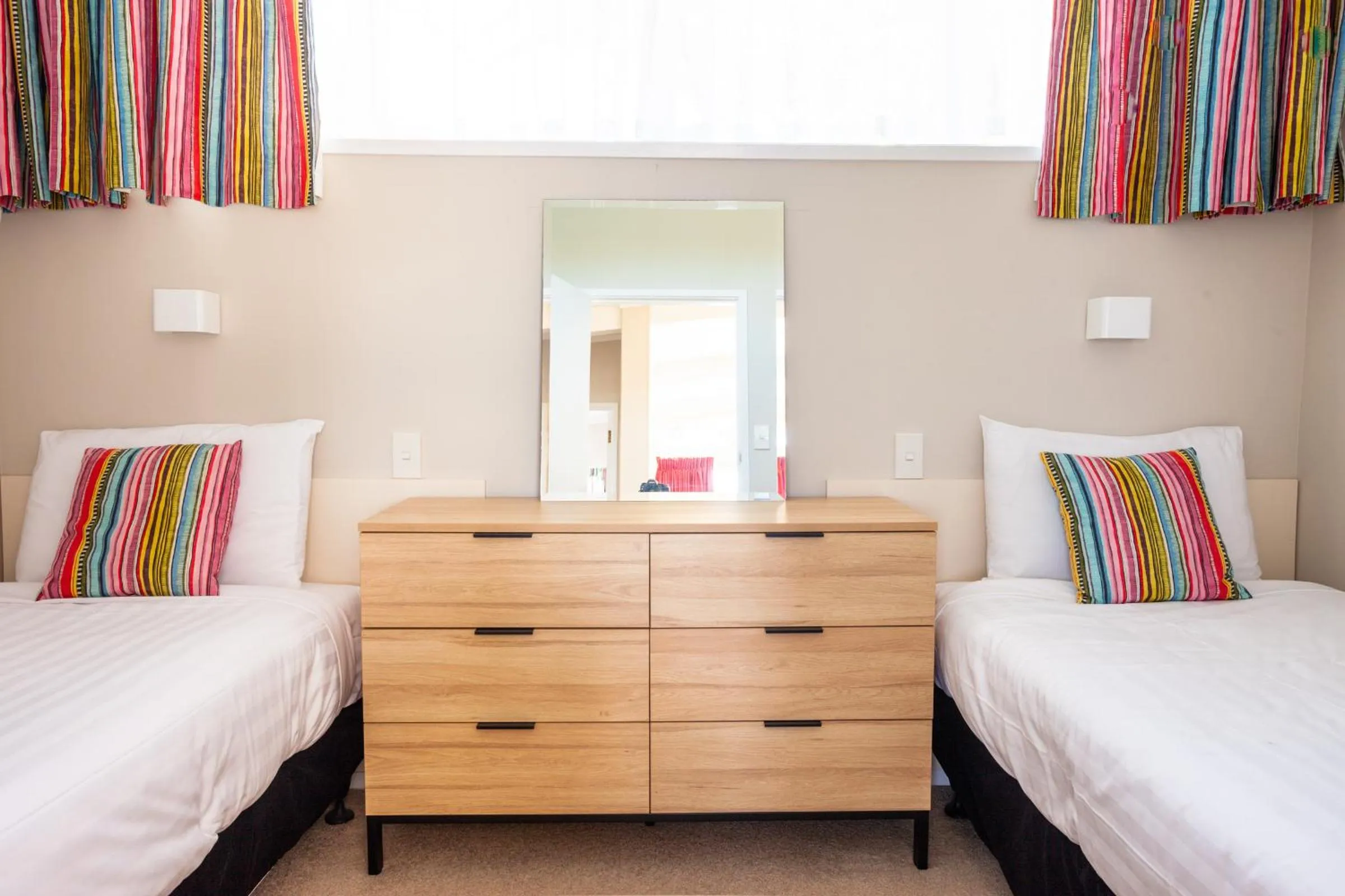 Bed in Pacific Rendezvous Resort