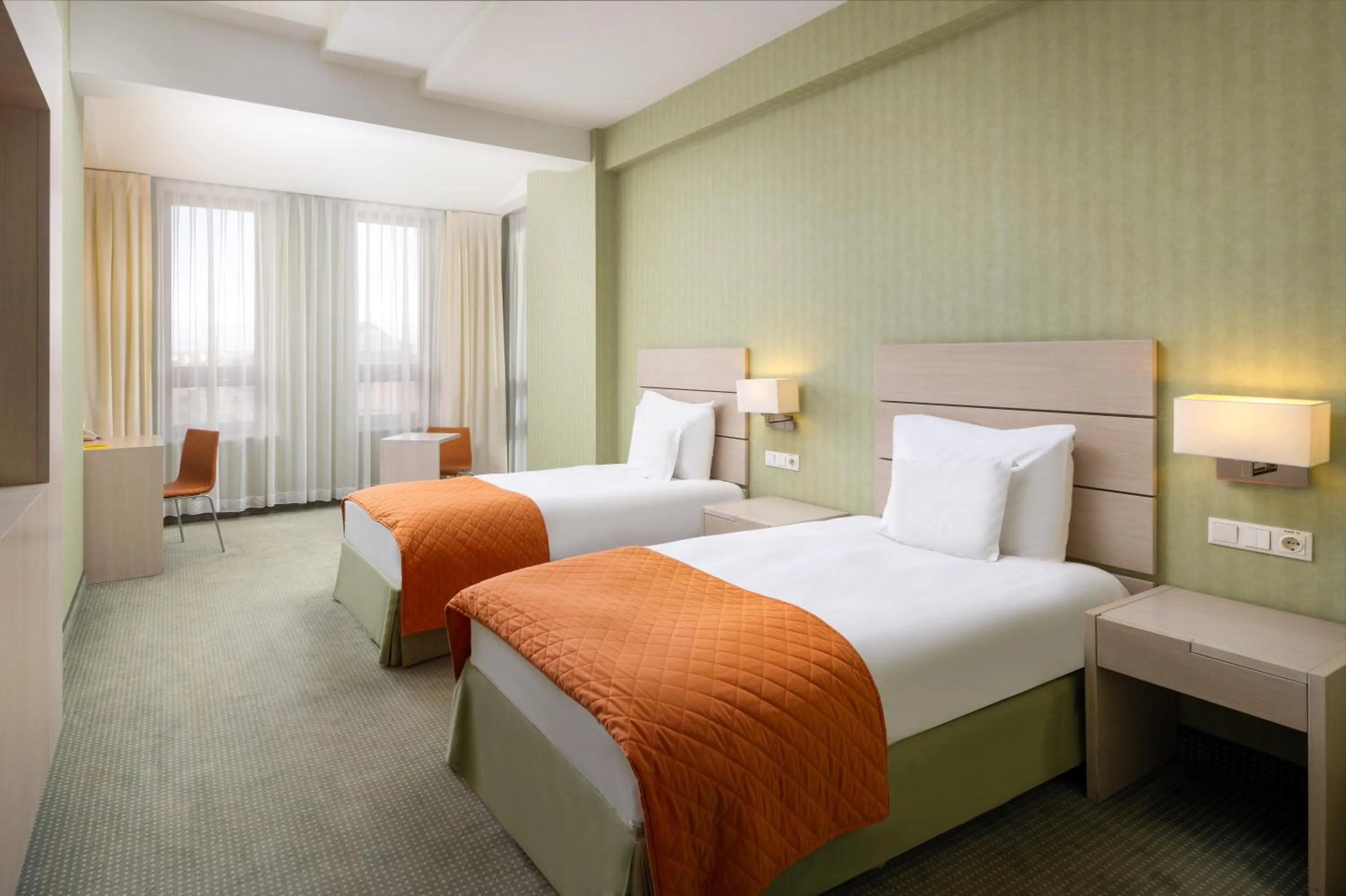 Bed in Hotel Golden Tulip Ana Tower Sibiu