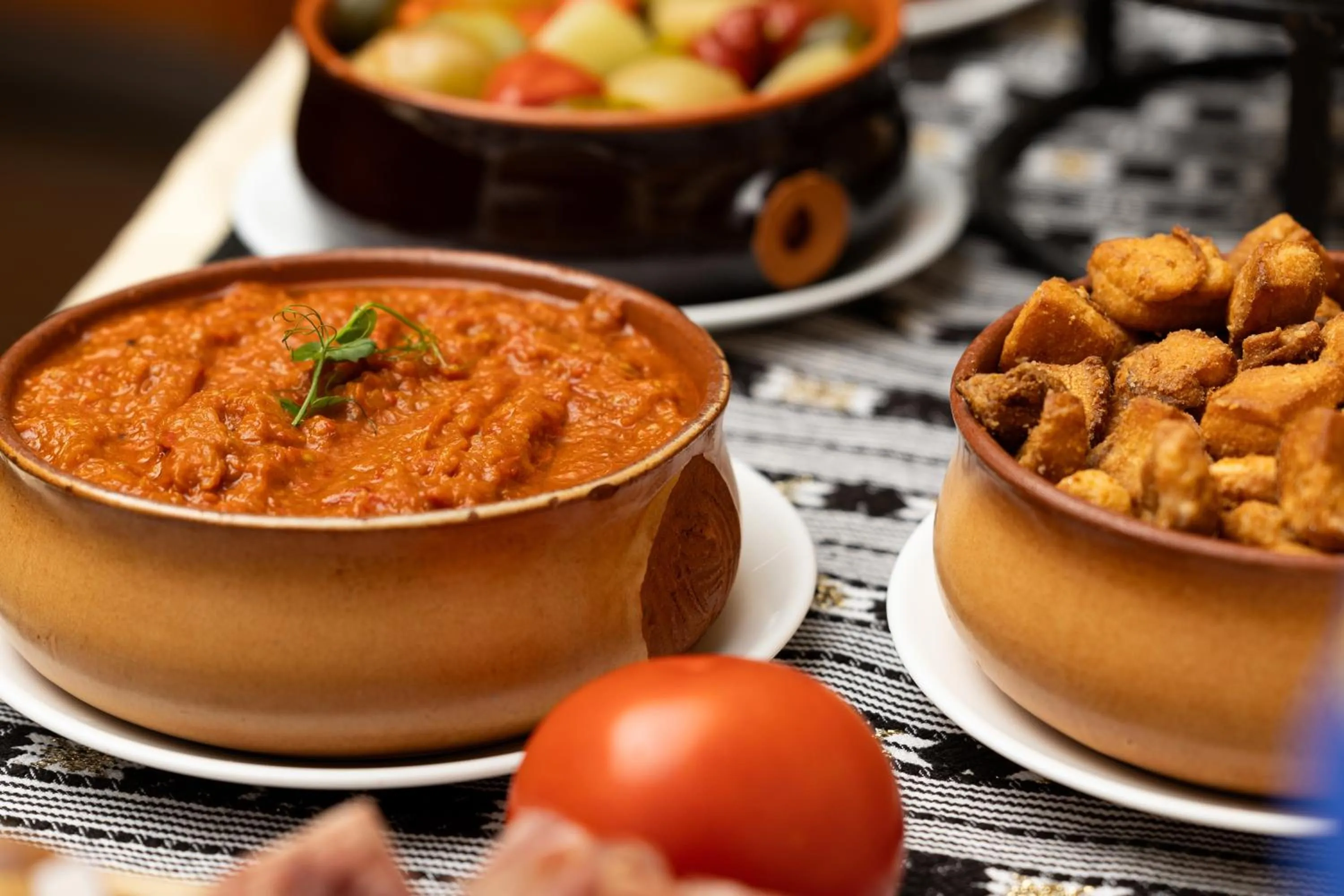 Food close-up in Hotel Golden Tulip Ana Tower Sibiu