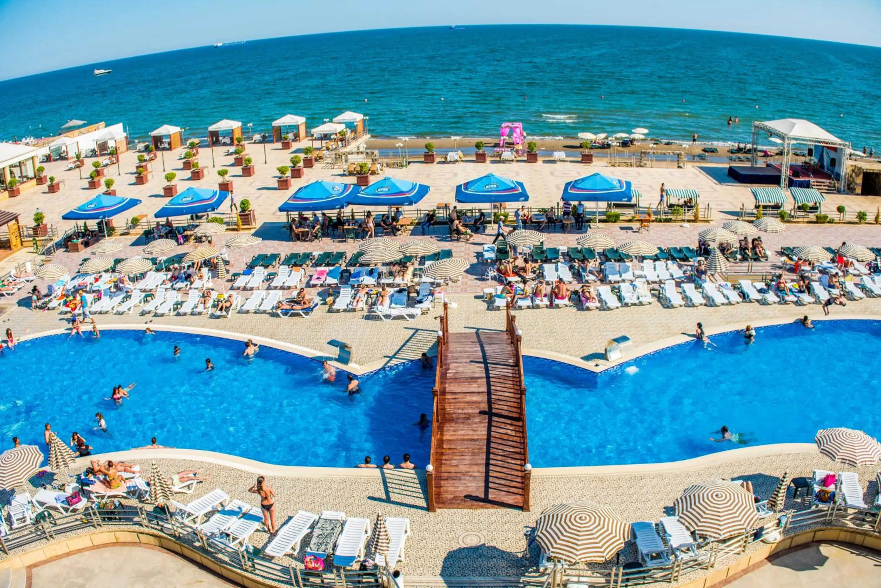 Bird's eye view in Aysberq Resort