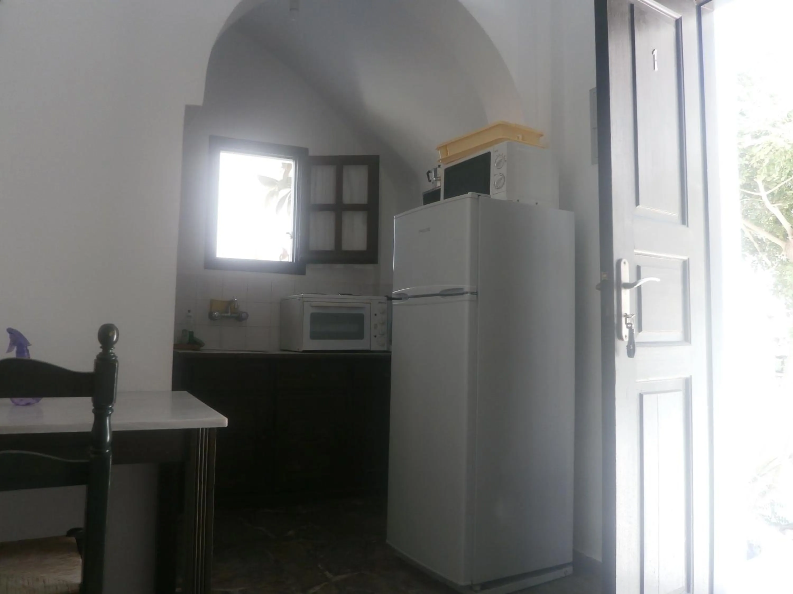 Kitchen or kitchenette in Villa Ostria