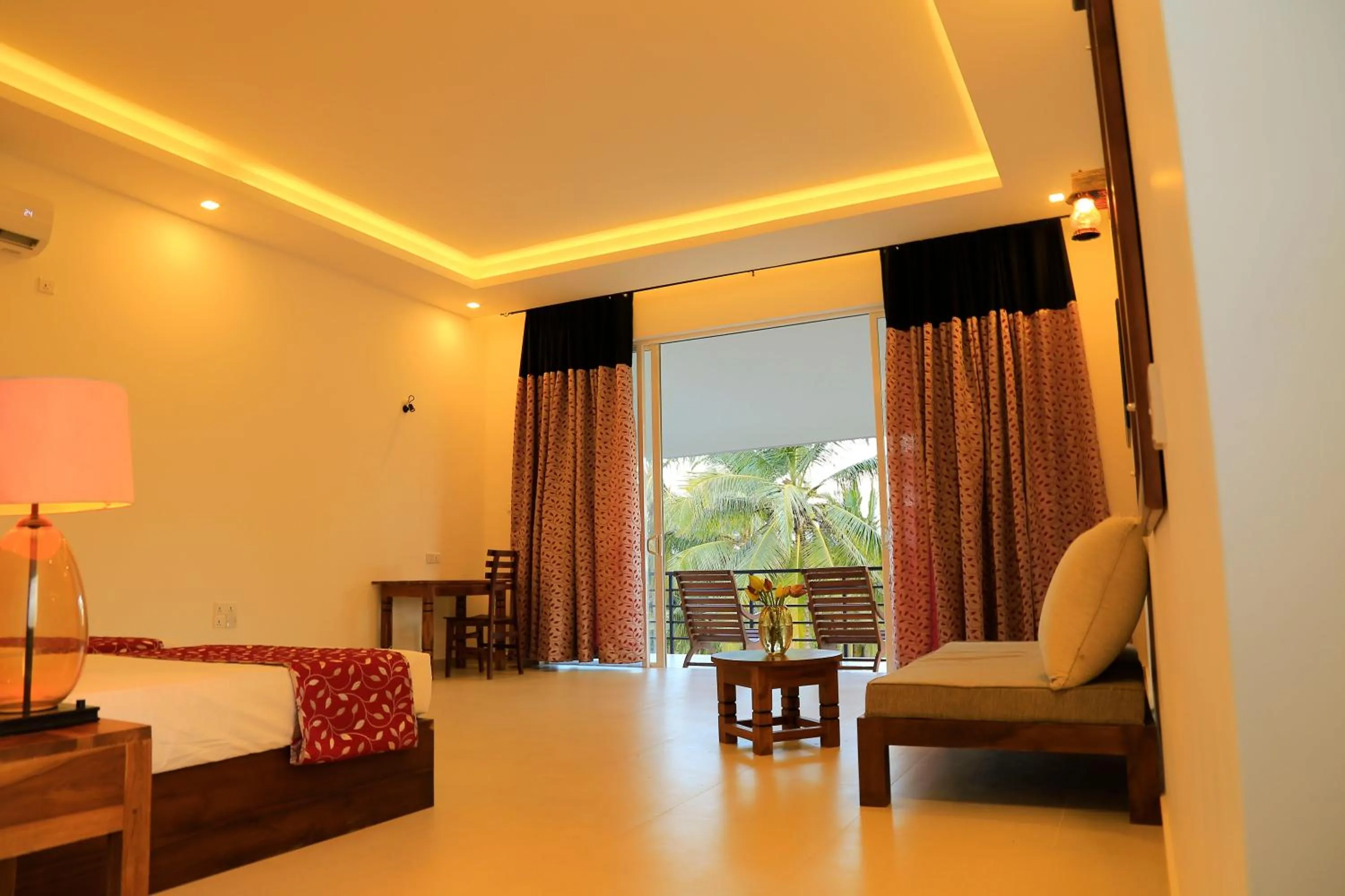 Living room, Bed in Tara Watergate