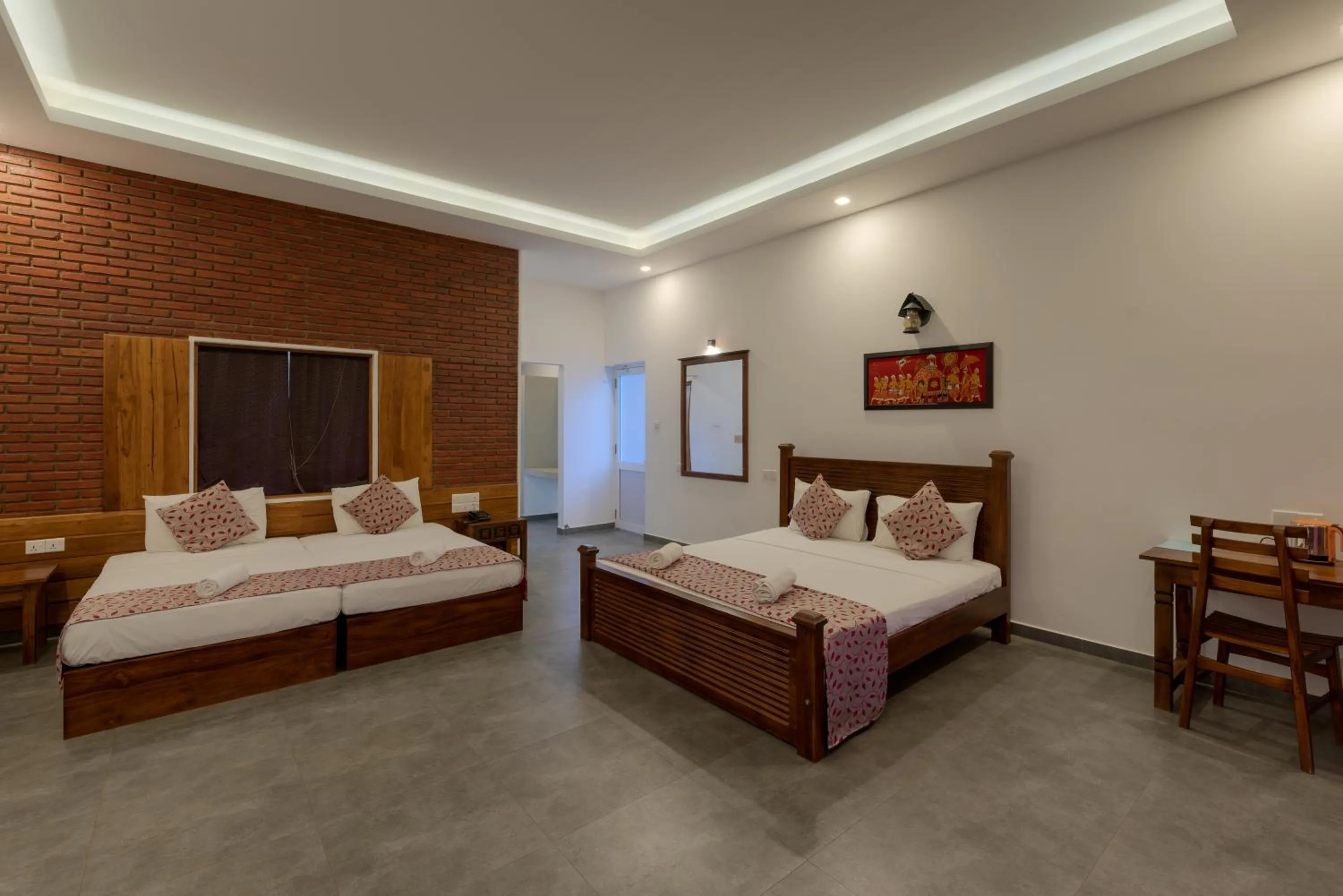 Photo of the whole room, Bed in Tara Watergate