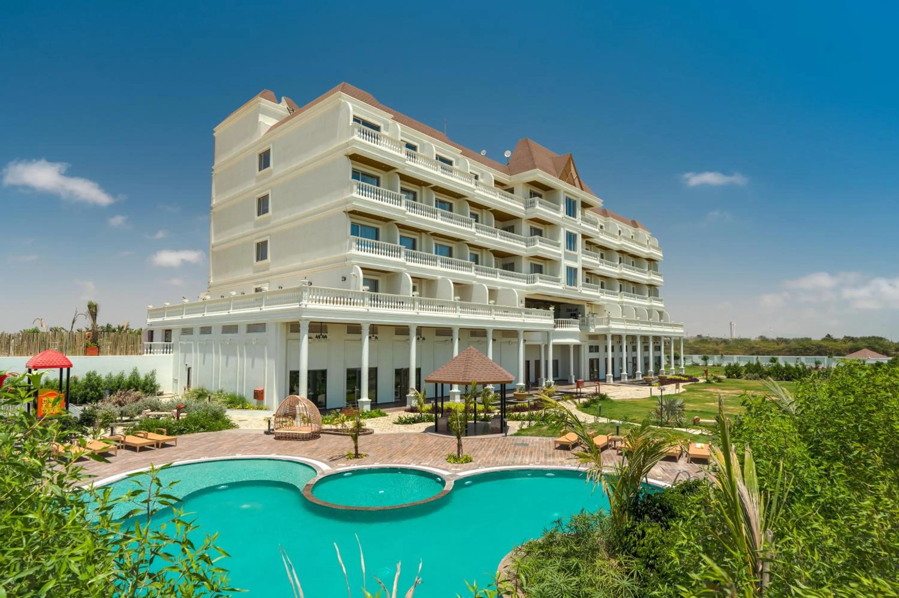 Property building in The Fern Sattva Resort, Dwarka