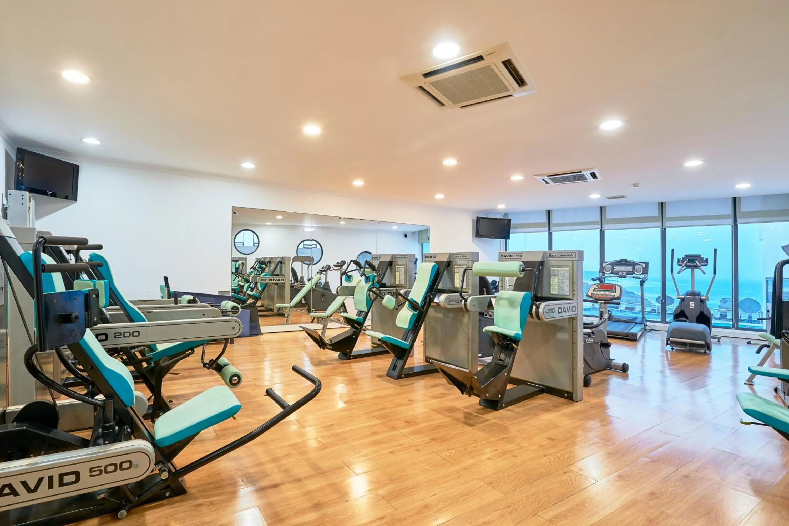 Fitness centre/facilities in Hotel Golf Mar