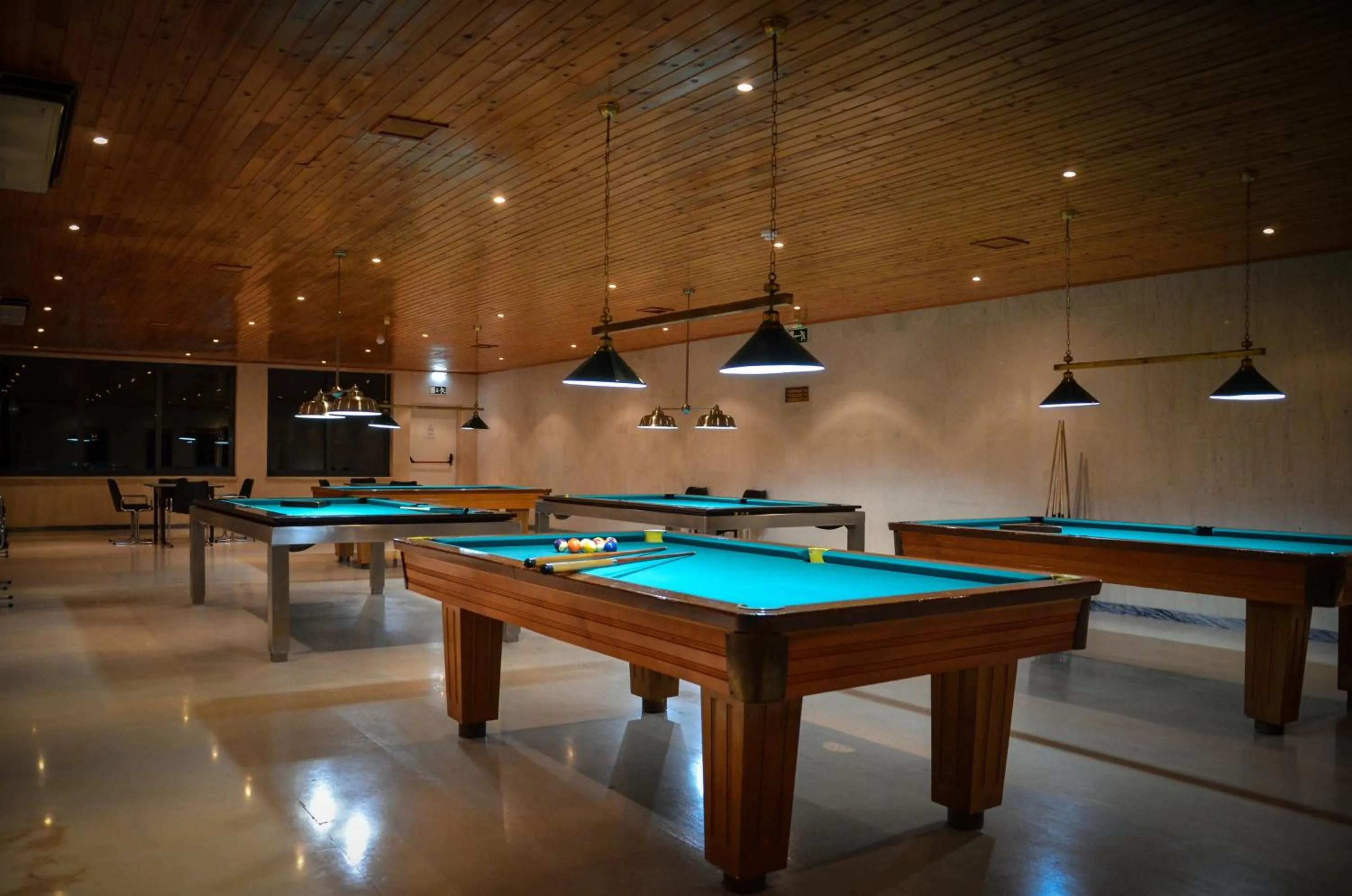 Billiard in Hotel Golf Mar