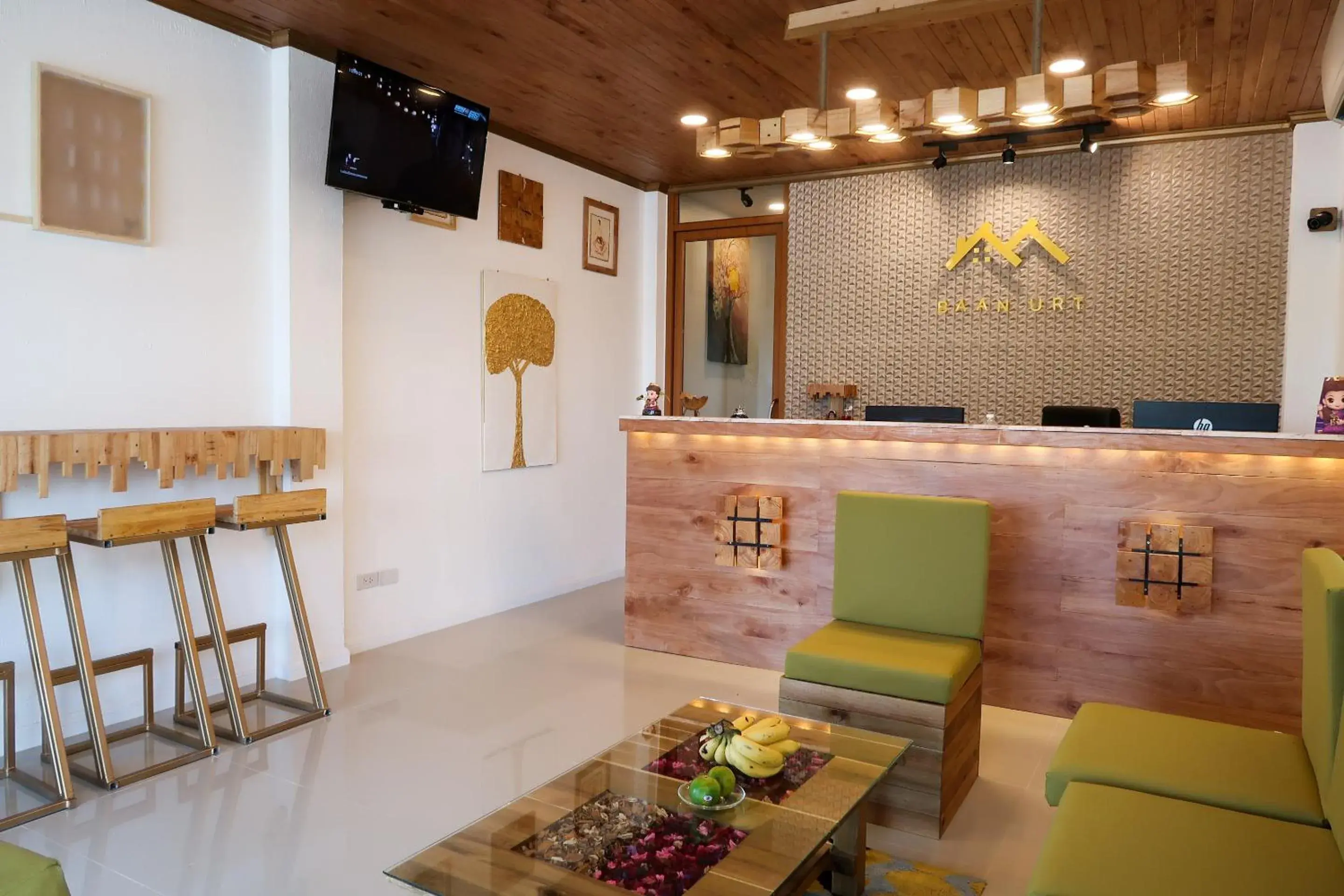 Lobby or reception in Baan URT Suratthani Airport Hotel Lobby or reception in Baan URT Suratthani Airport Hotel