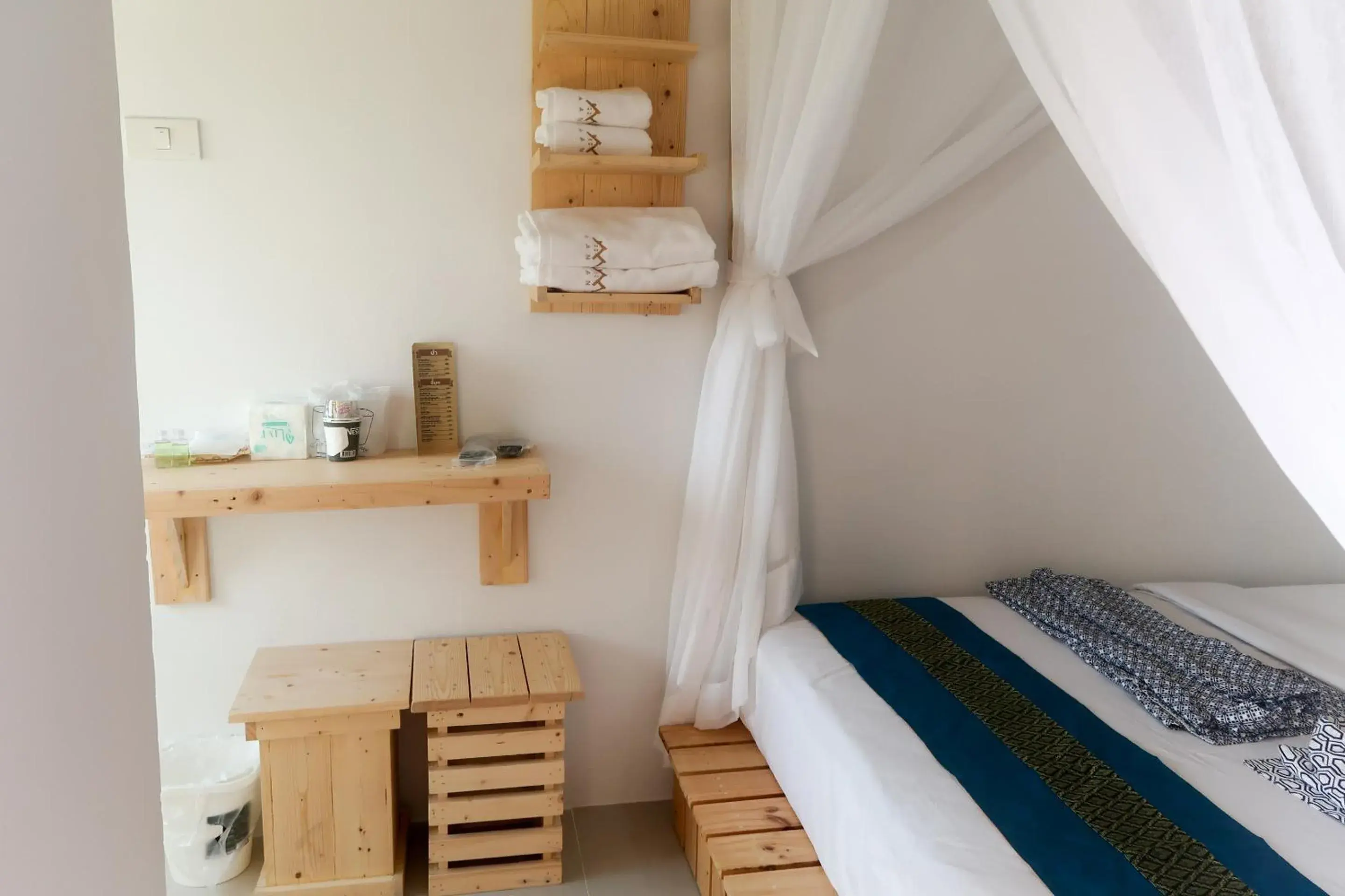 Bed in Baan URT Suratthani Airport Hotel Bed in Baan URT Suratthani Airport Hotel