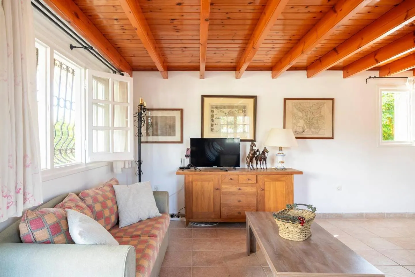 Living room in St. George Villa
