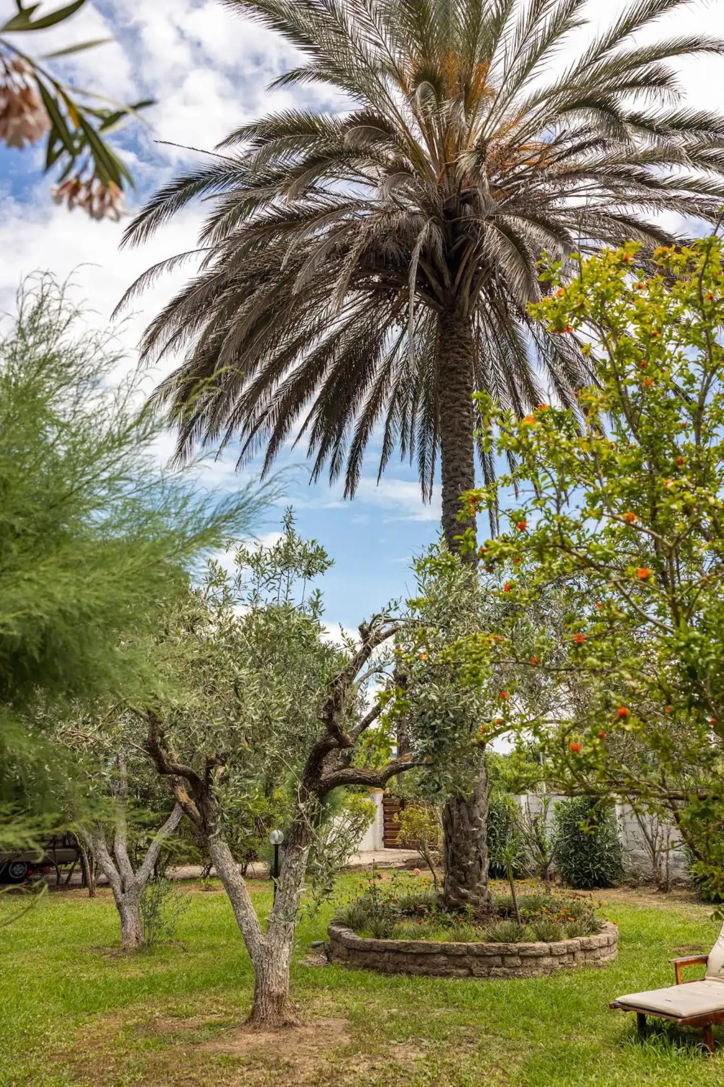 Garden view in St. George Villa