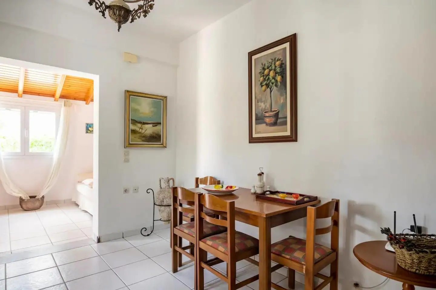 Dining area in St. George Villa