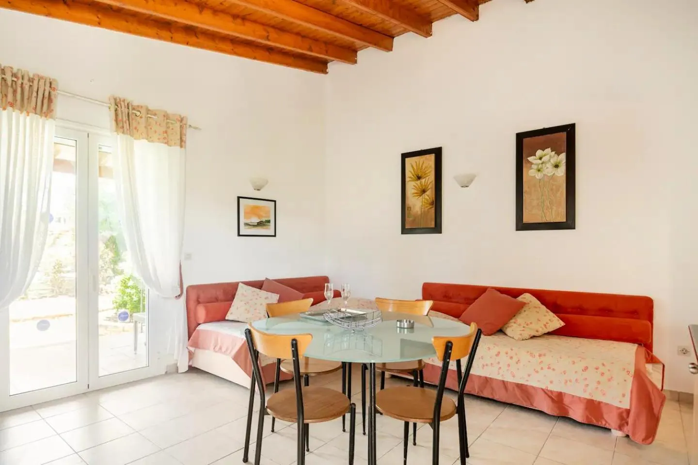 Seating area in St. George Villa
