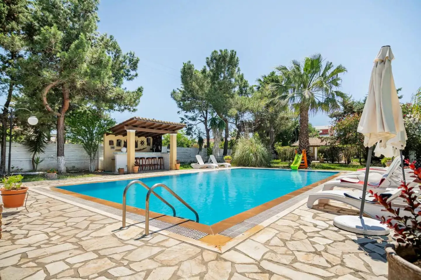 Swimming pool in St. George Villa
