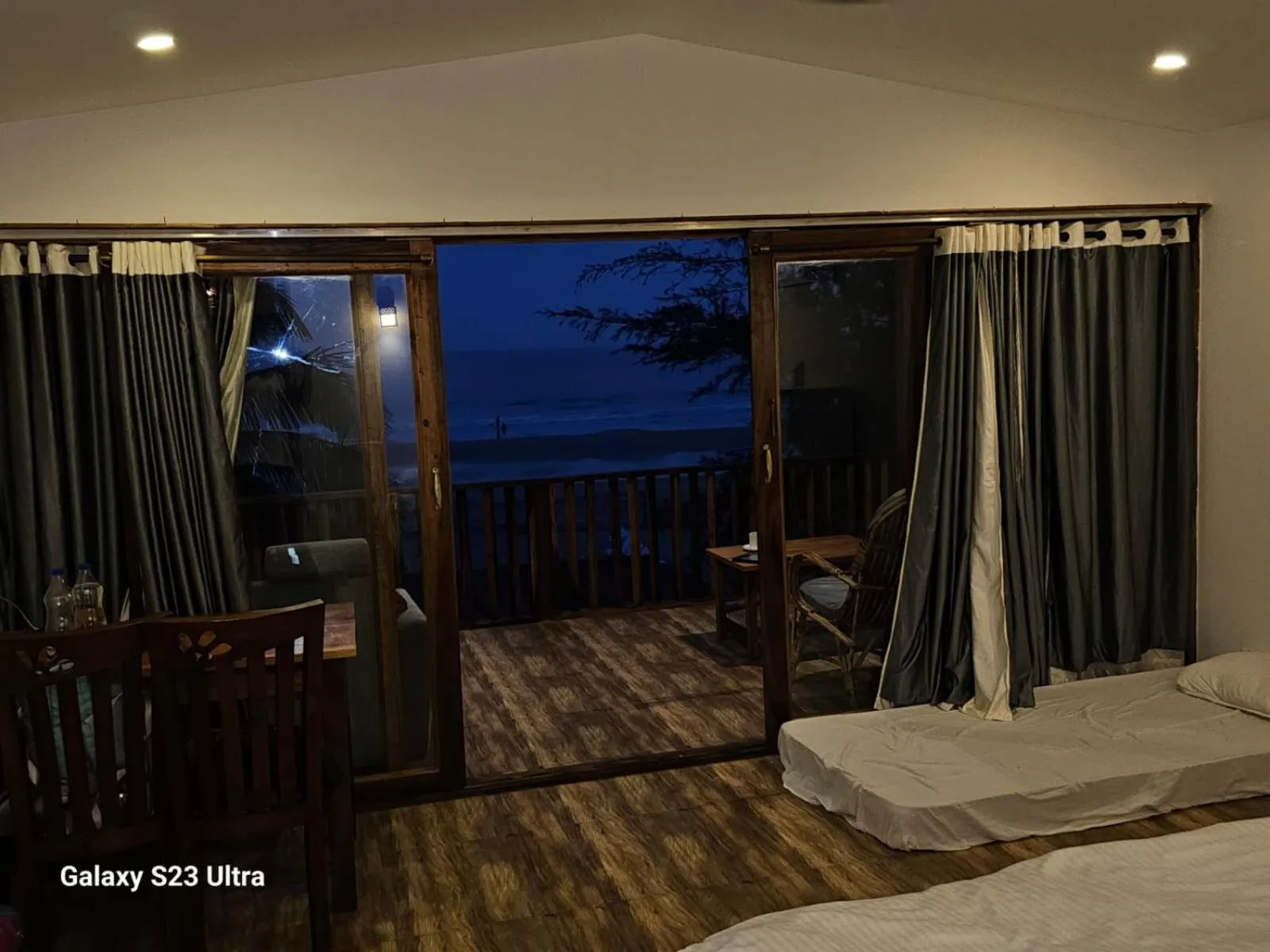 Night, Bed in Agonda Beach Villa