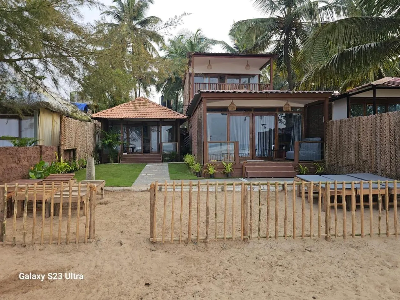 Property building in Agonda Beach Villa