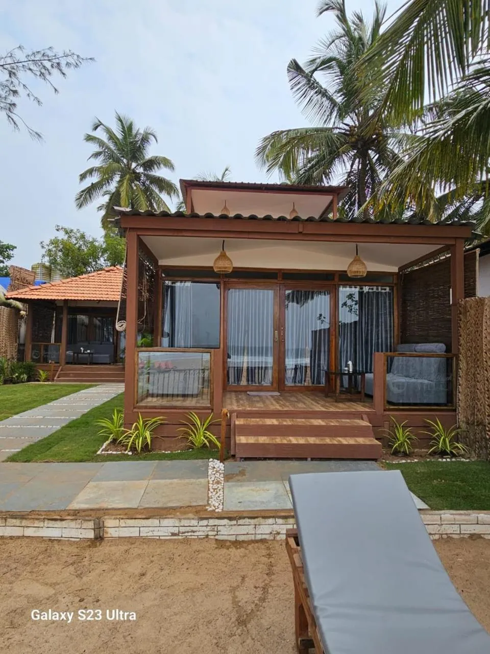 Property building in Agonda Beach Villa