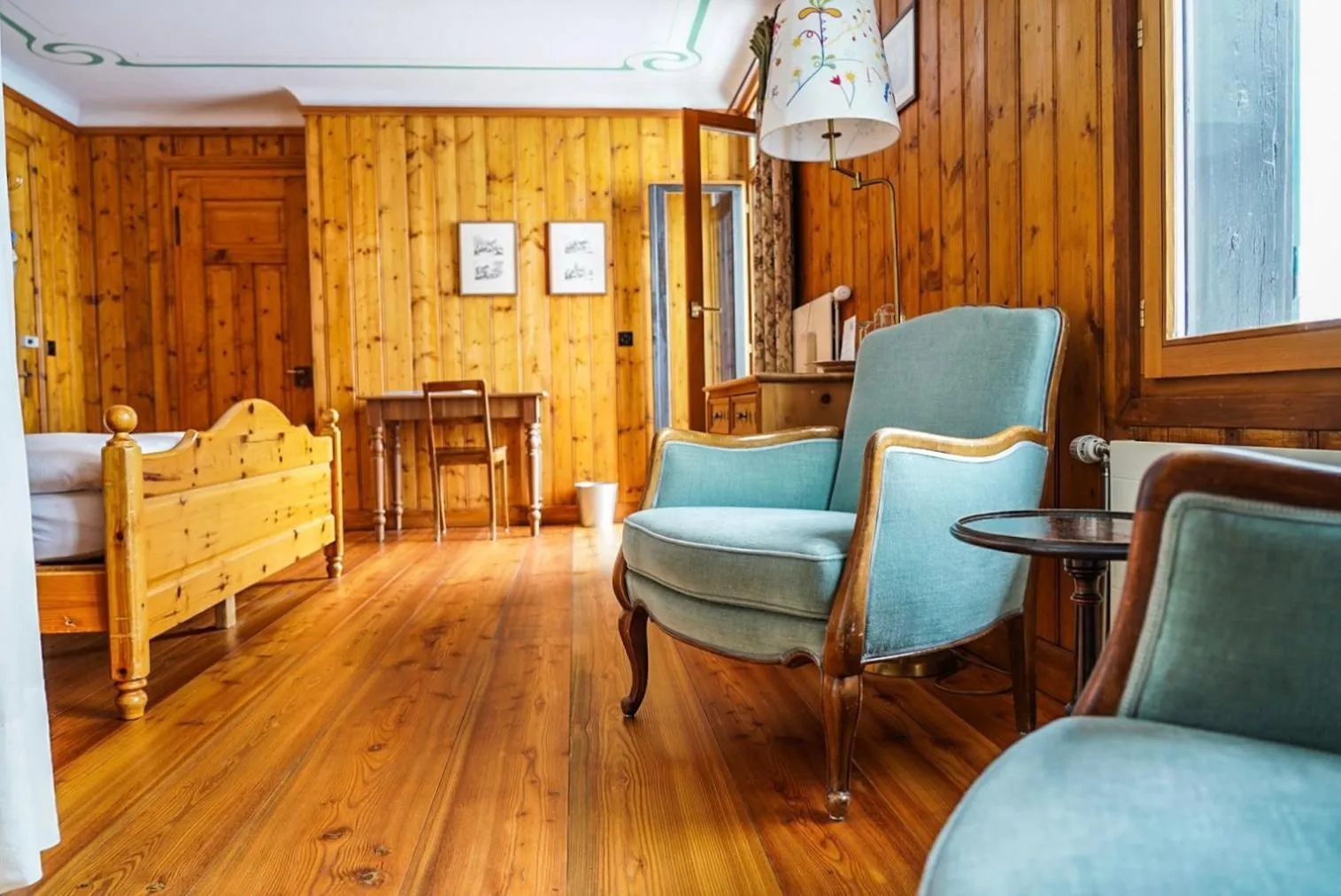 Seating area in Hotel Fex