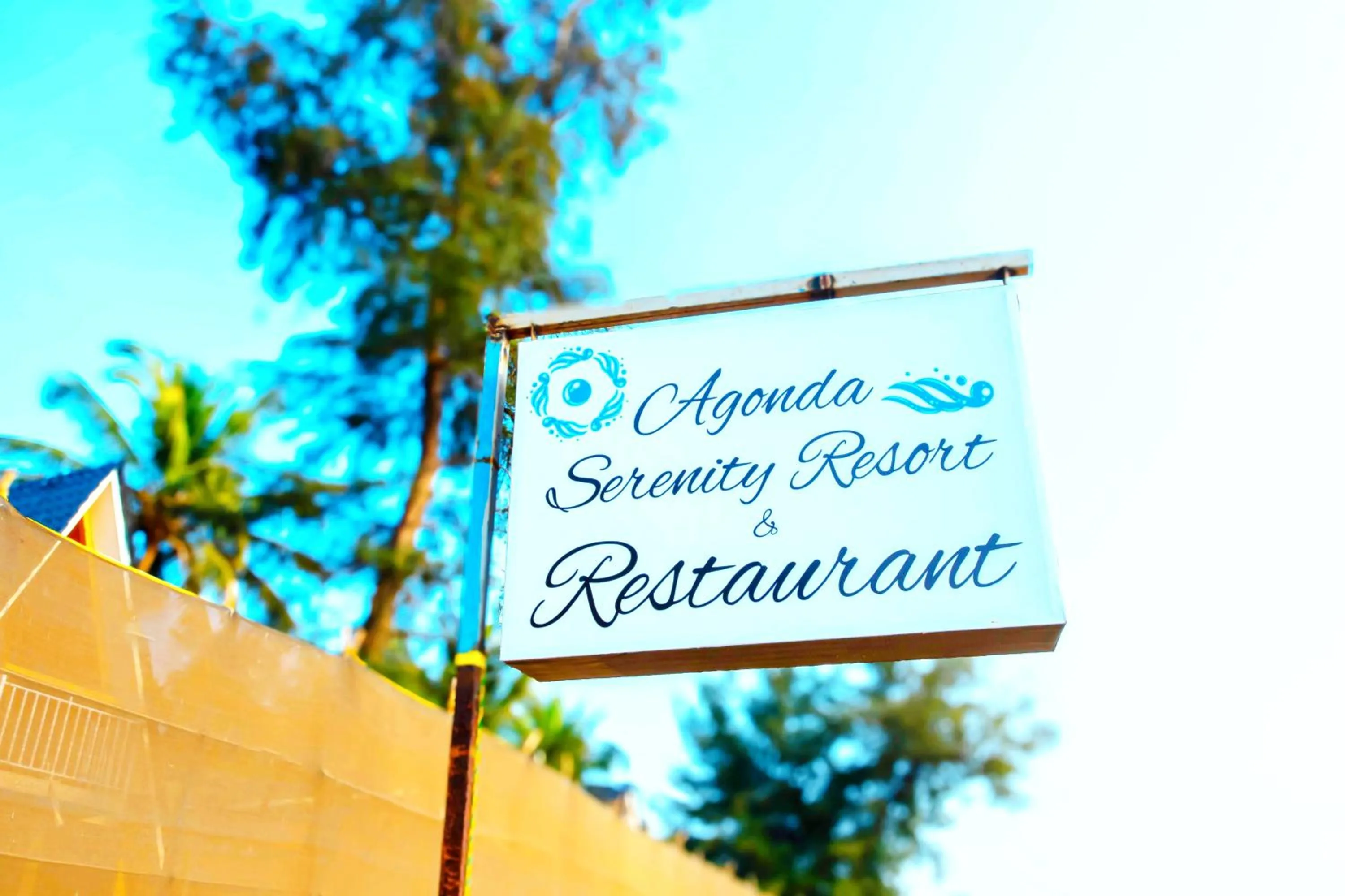 Logo/Certificate/Sign in Agonda Serenity Resort