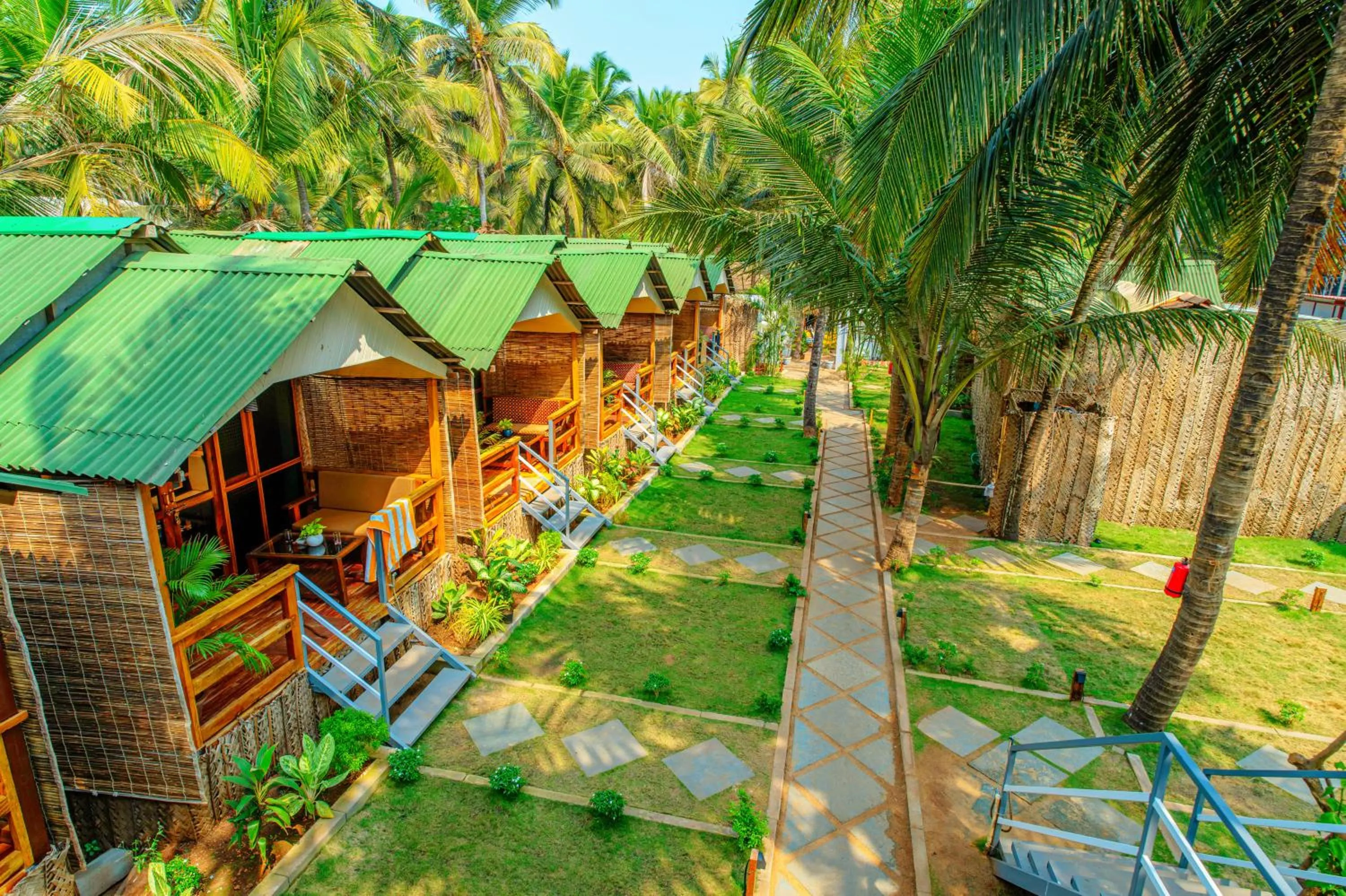 Property building in Agonda Serenity Resort