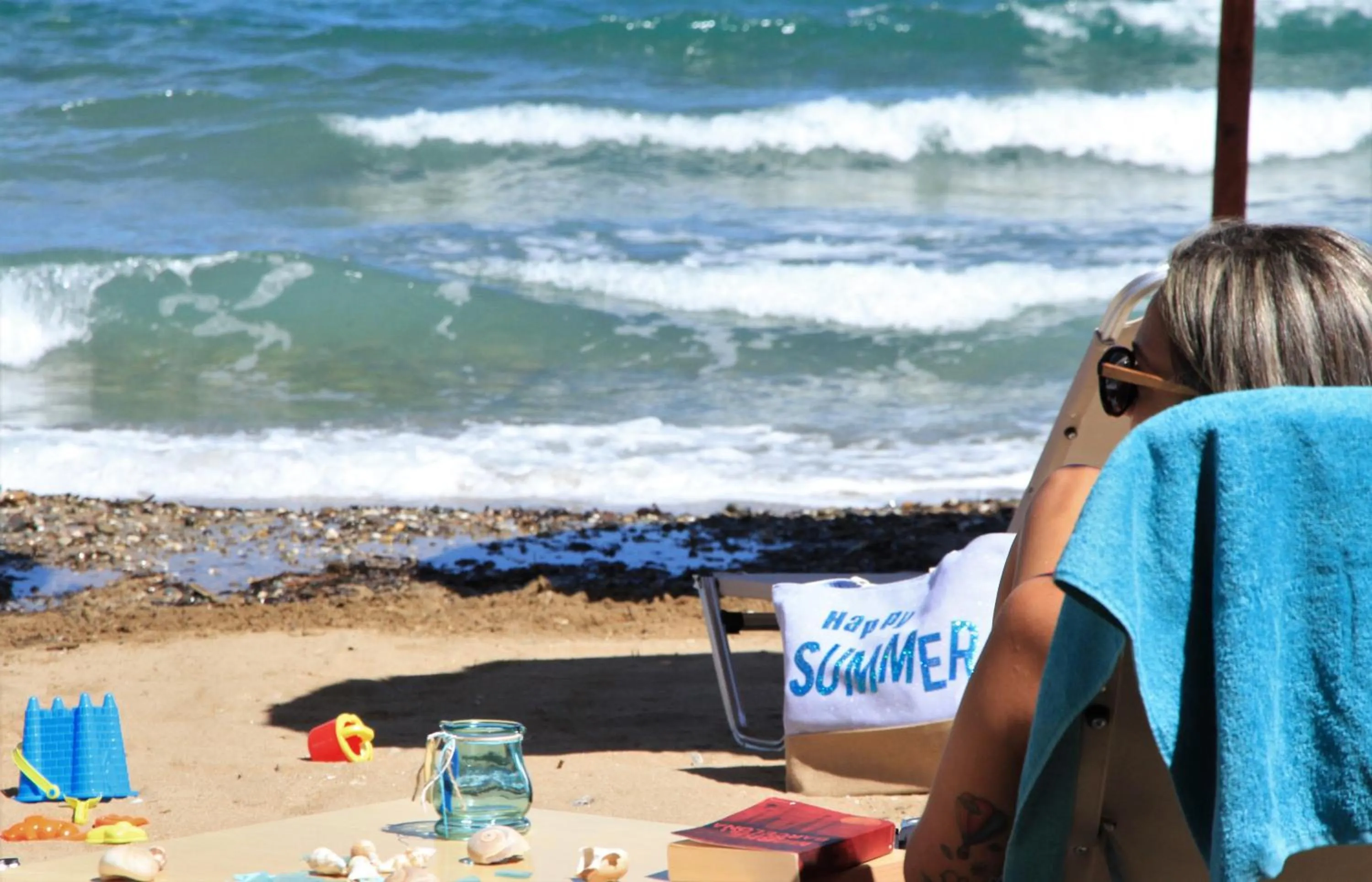 Beach in Dedalos Beach Hotel