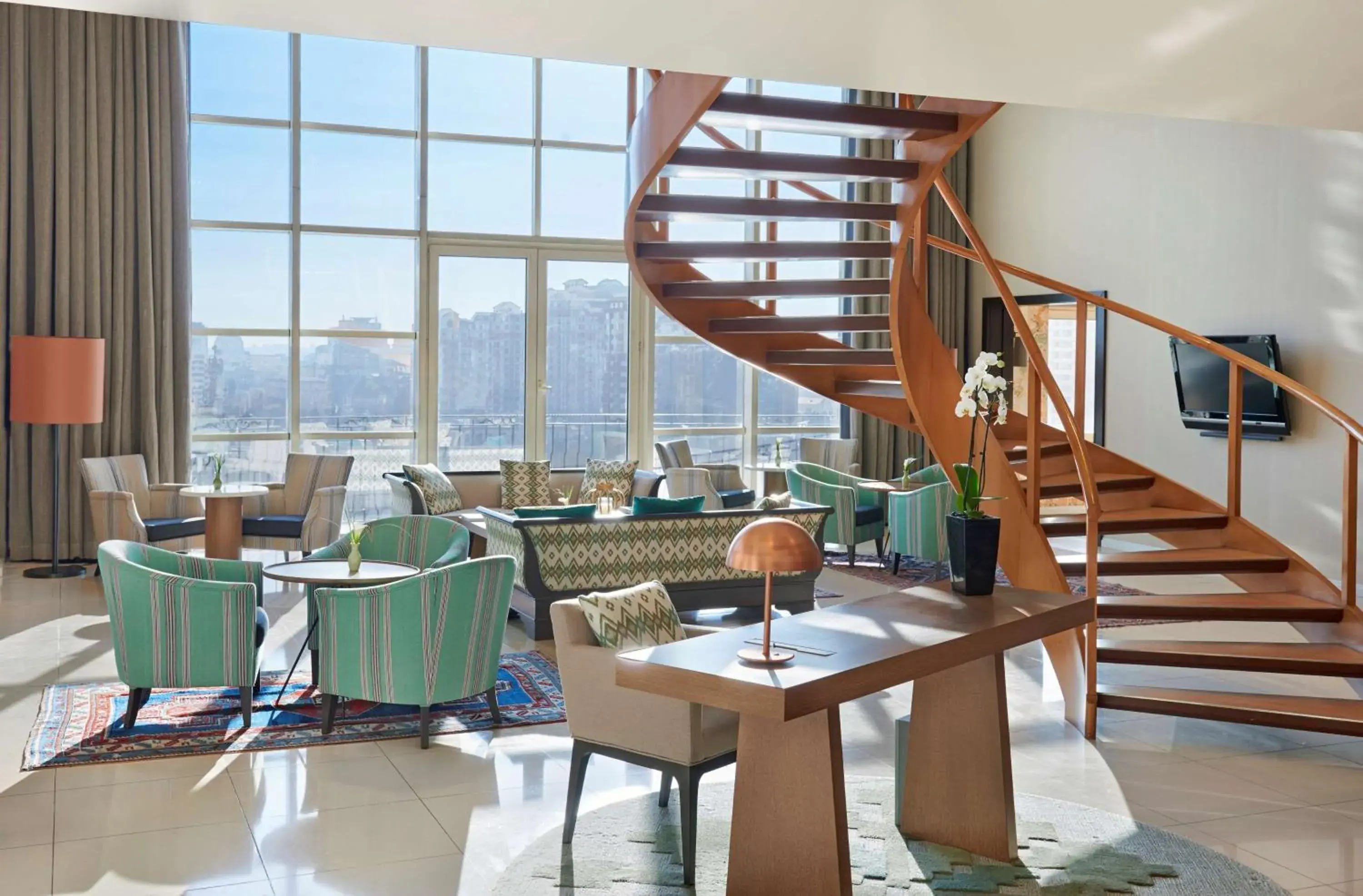 Lobby or reception in Hyatt Regency Baku Lobby or reception in Hyatt Regency Baku