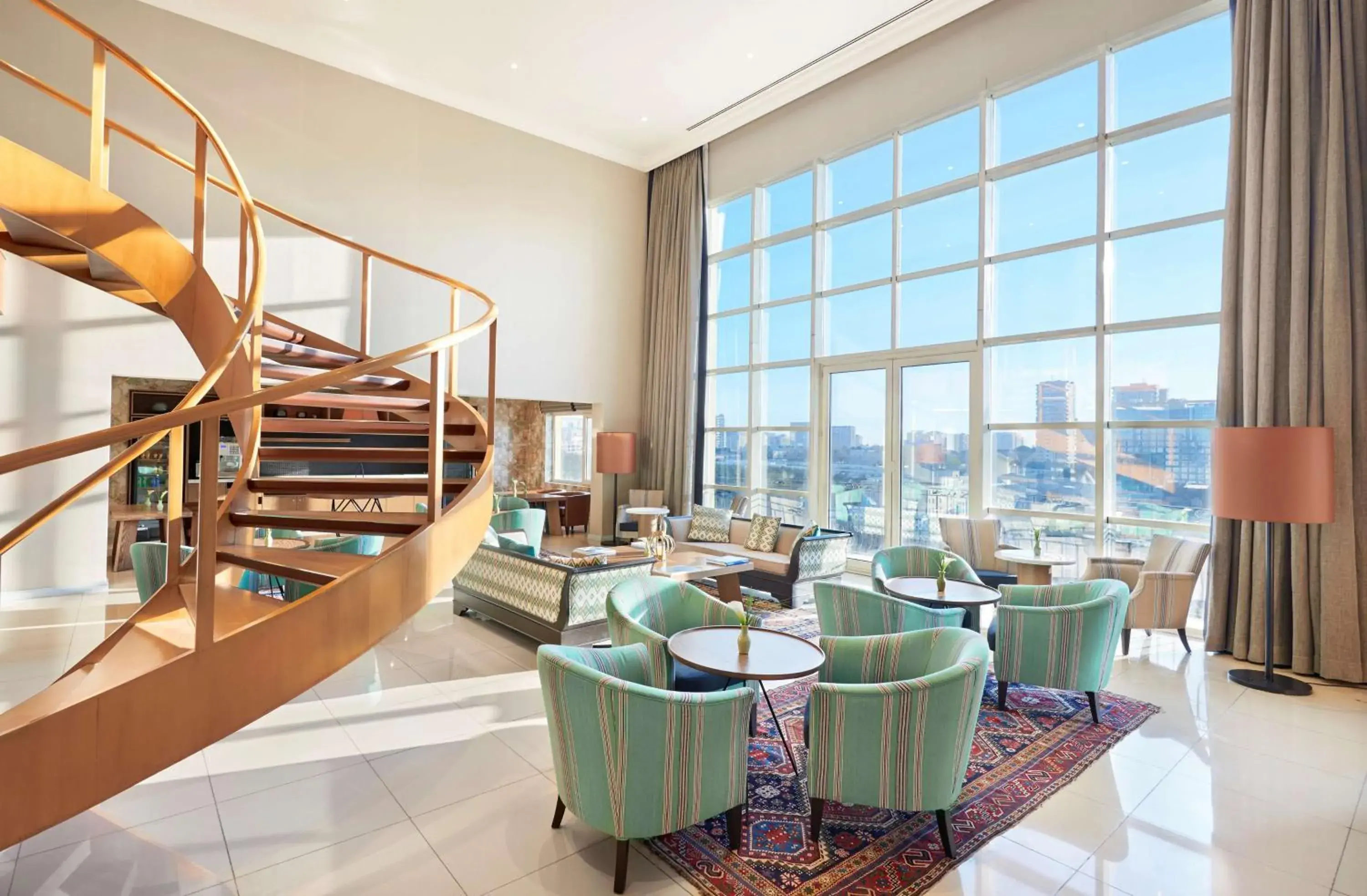 Lobby or reception in Hyatt Regency Baku Lobby or reception in Hyatt Regency Baku