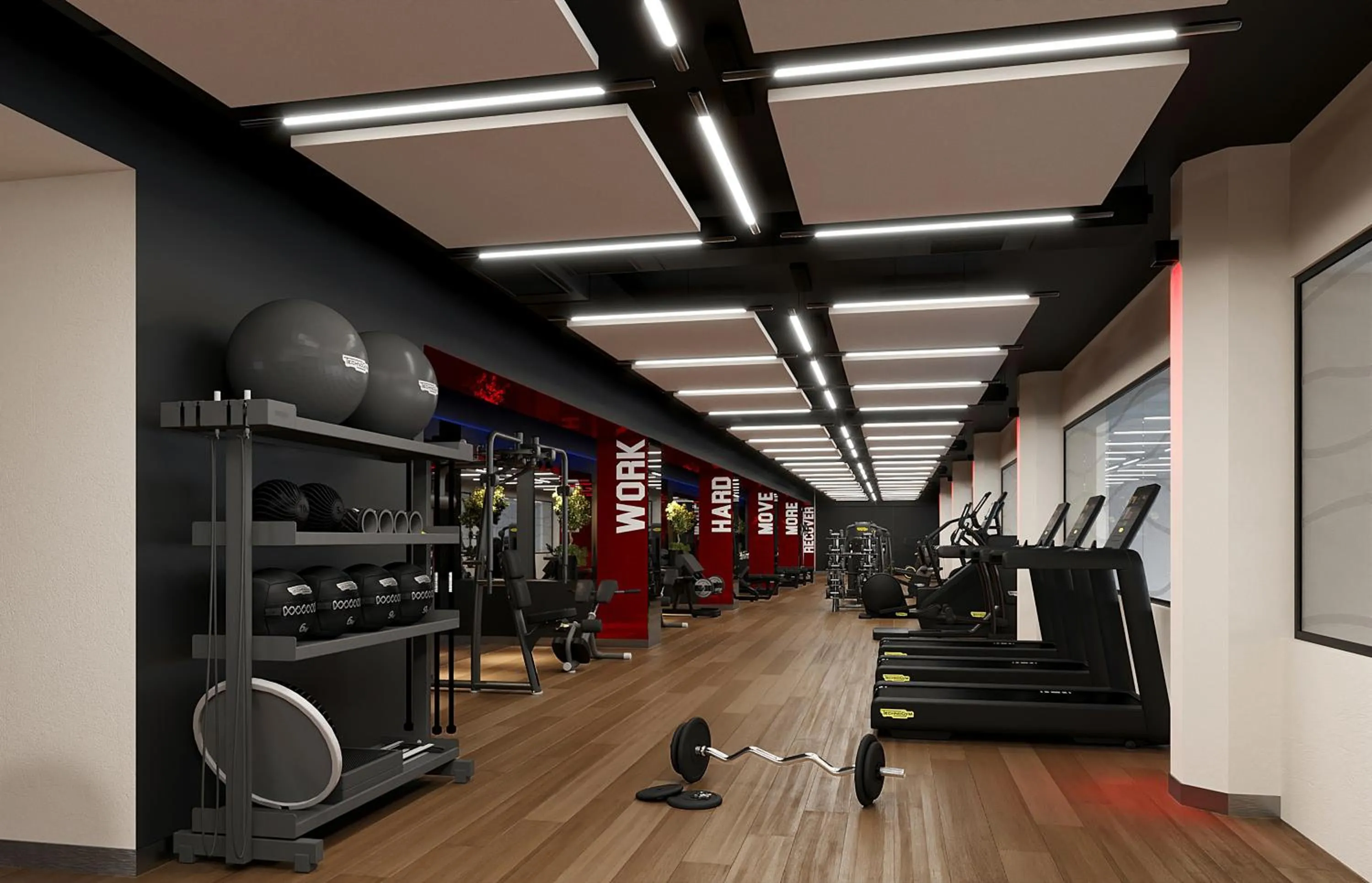 Fitness centre/facilities in Hyatt Regency Baku