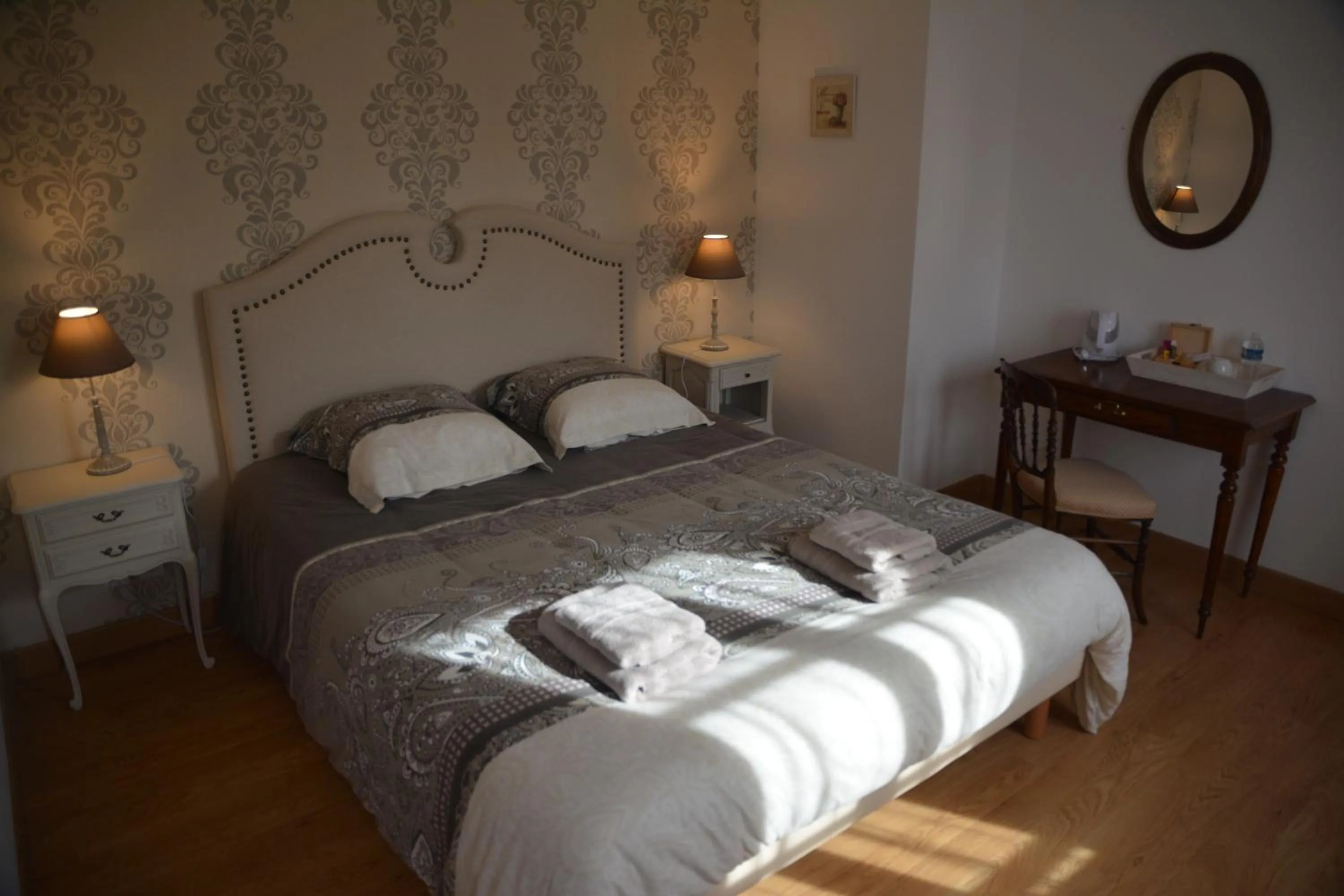 Bed in la maison du saussoy