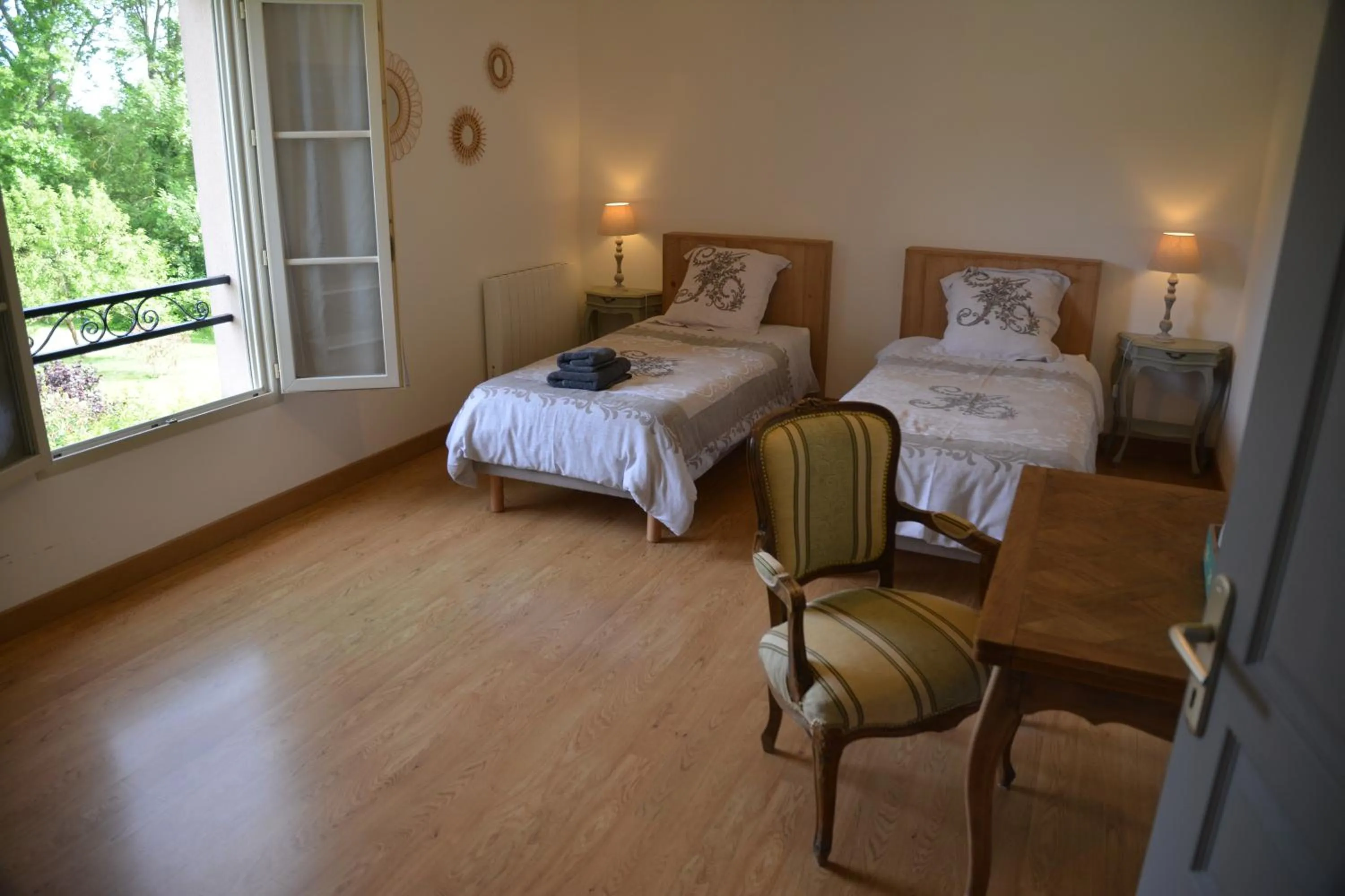 Bed in la maison du saussoy