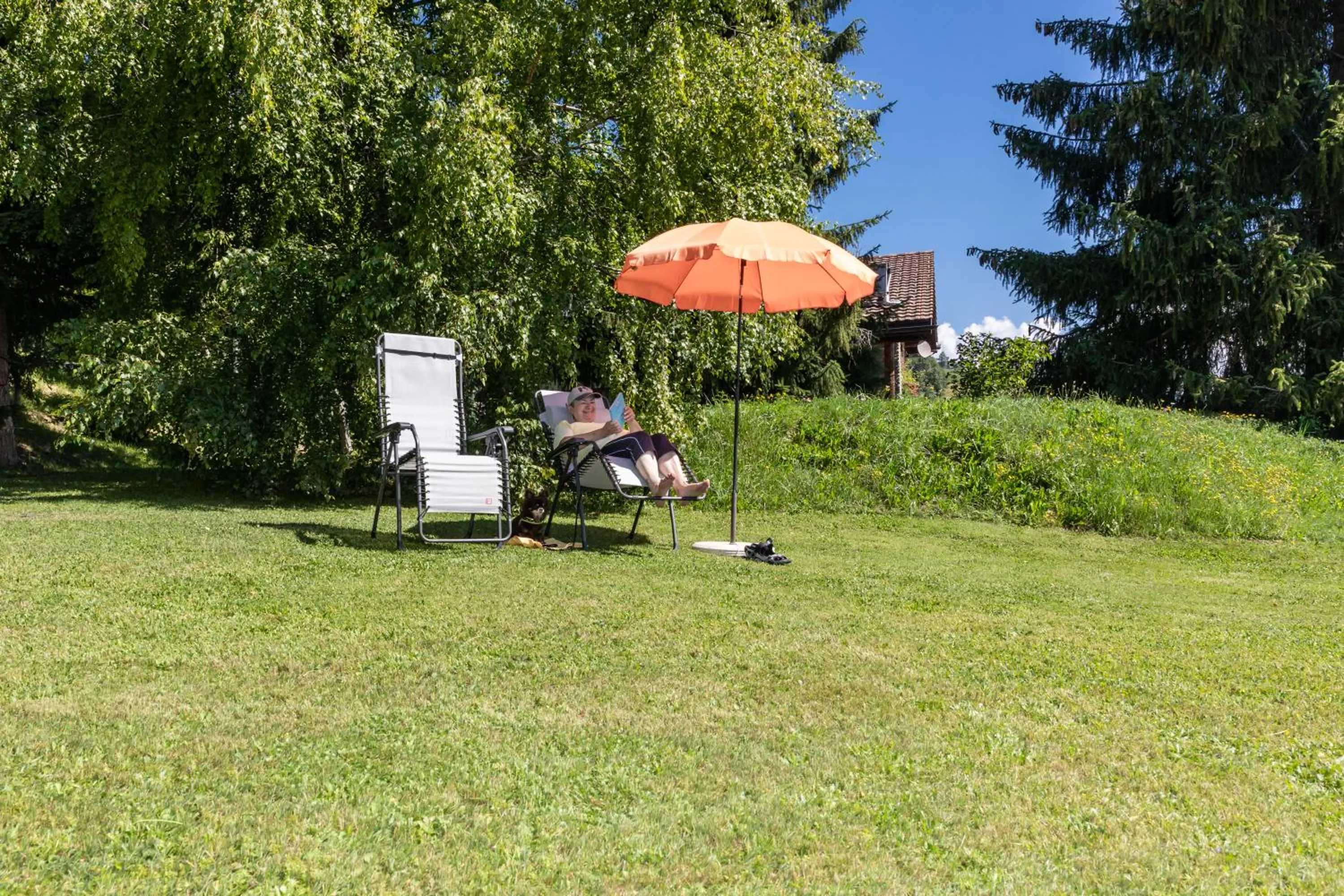 Garden in Hotel Gravas Lodge - Das Hotel für Gäste mit Hund