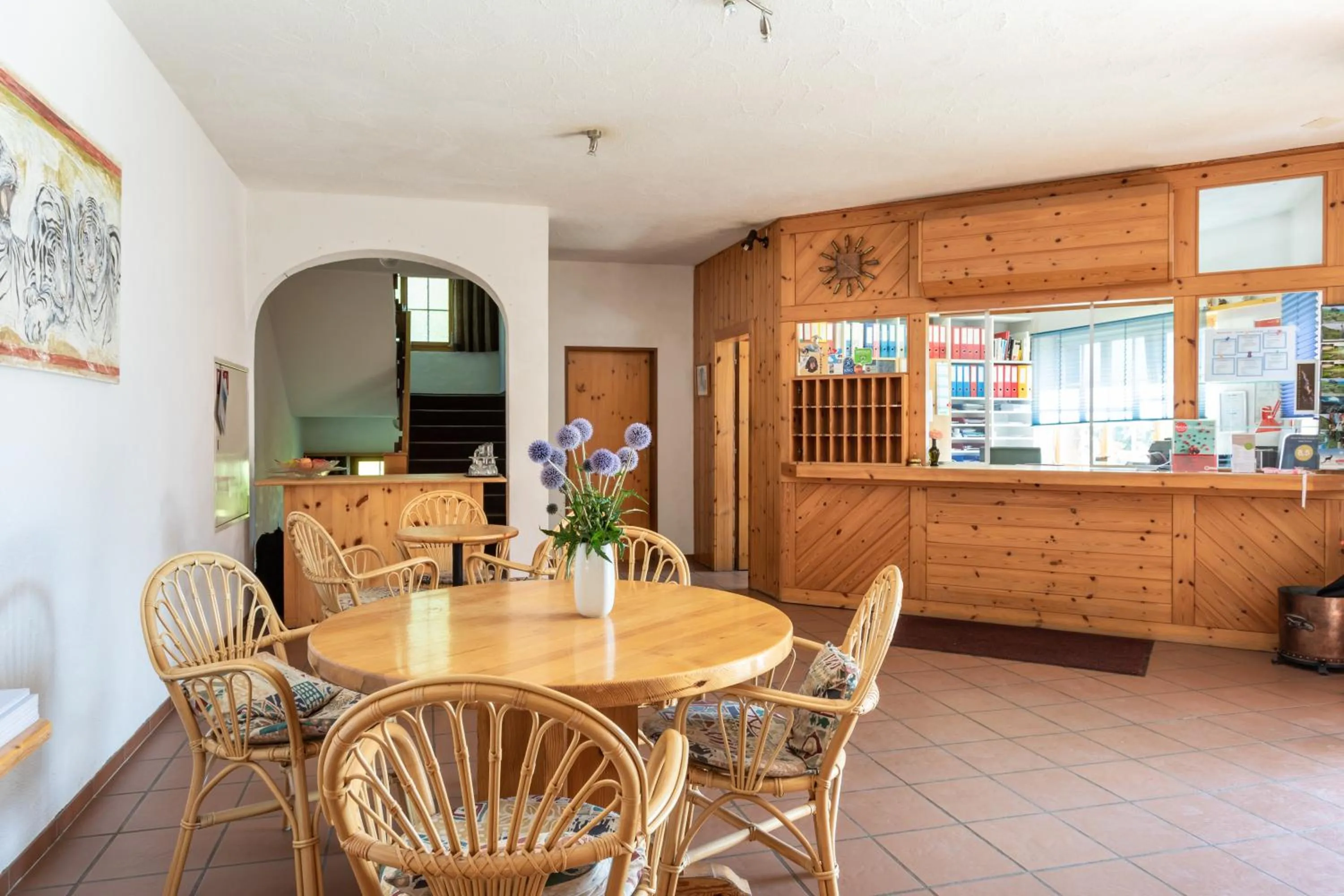Lobby or reception in Hotel Gravas Lodge - Das Hotel für Gäste mit Hund
