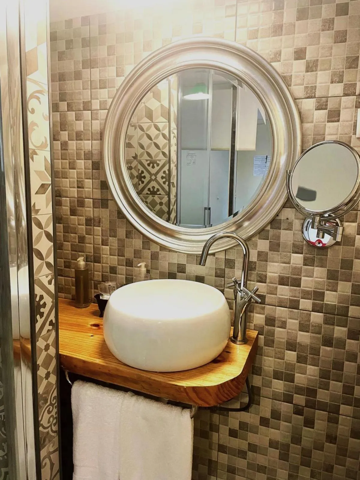 Bathroom in Hotel Torre Barcelona