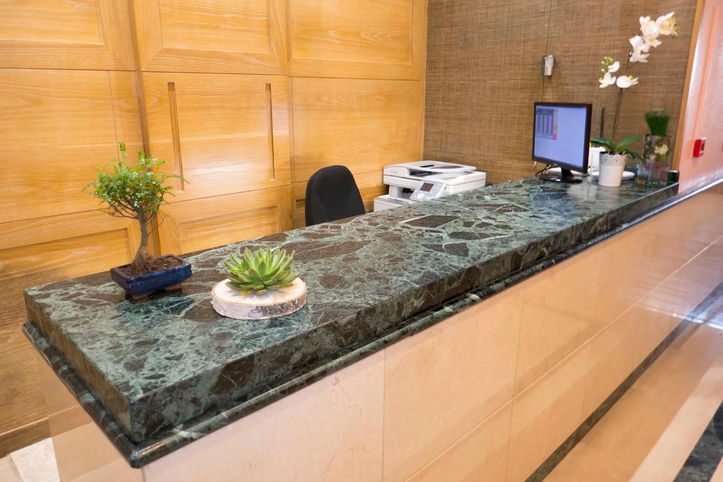 Decorative detail in Hotel Simancas