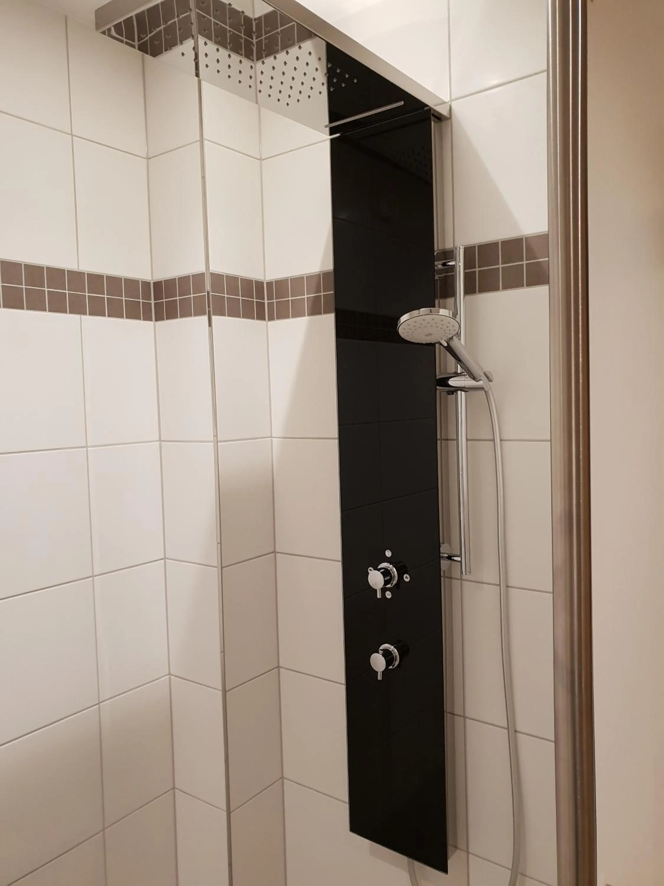 Shower in Hotel Clemenswerther Hof