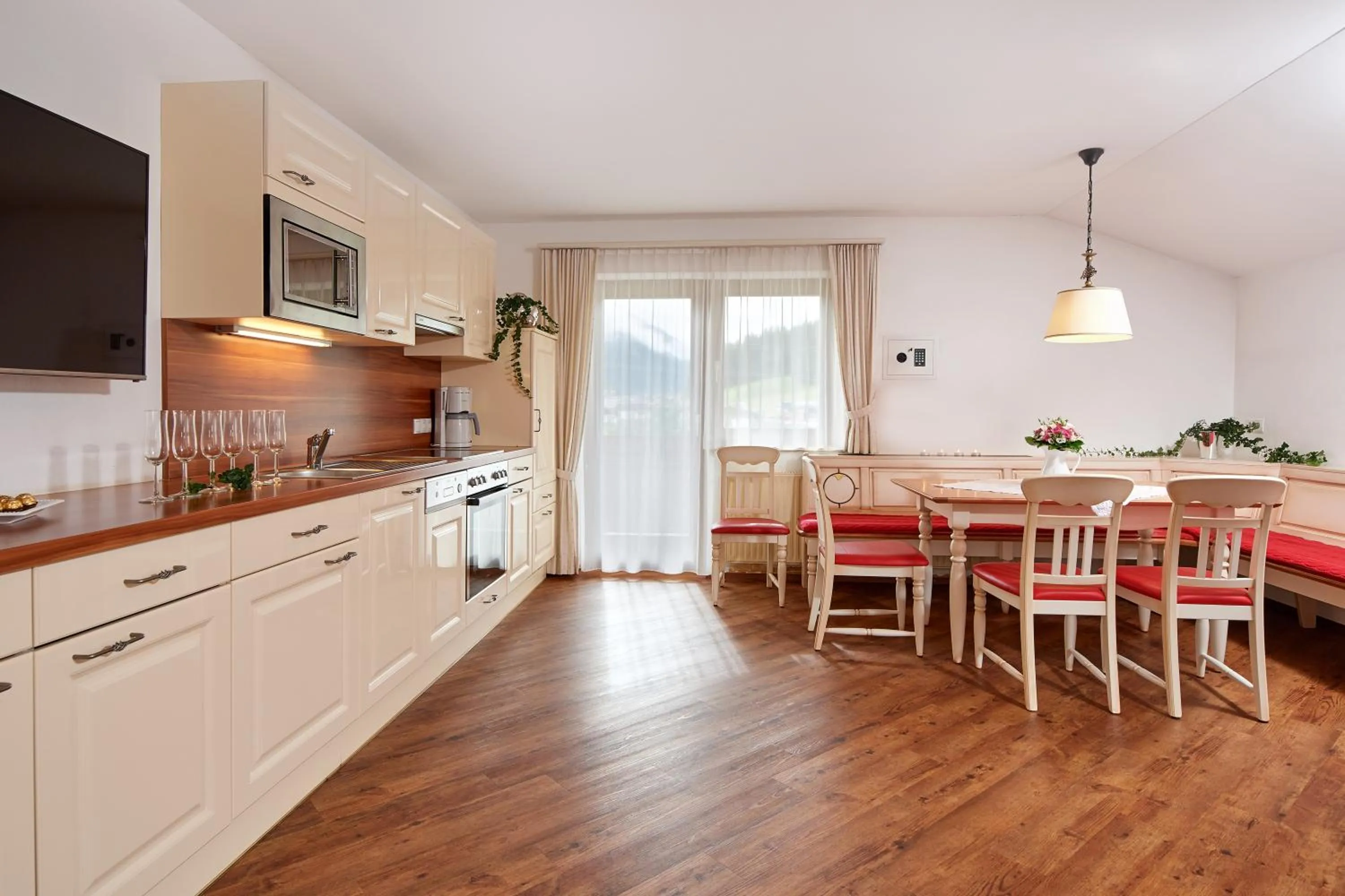 Living room in Aparthotel Dachsteinblick