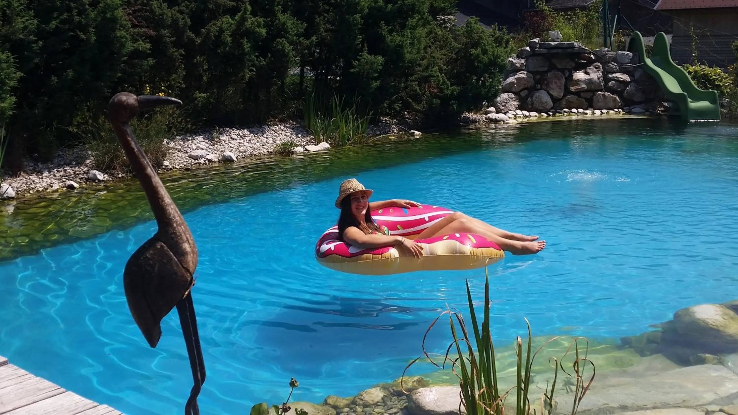 Swimming pool in Aparthotel Dachsteinblick