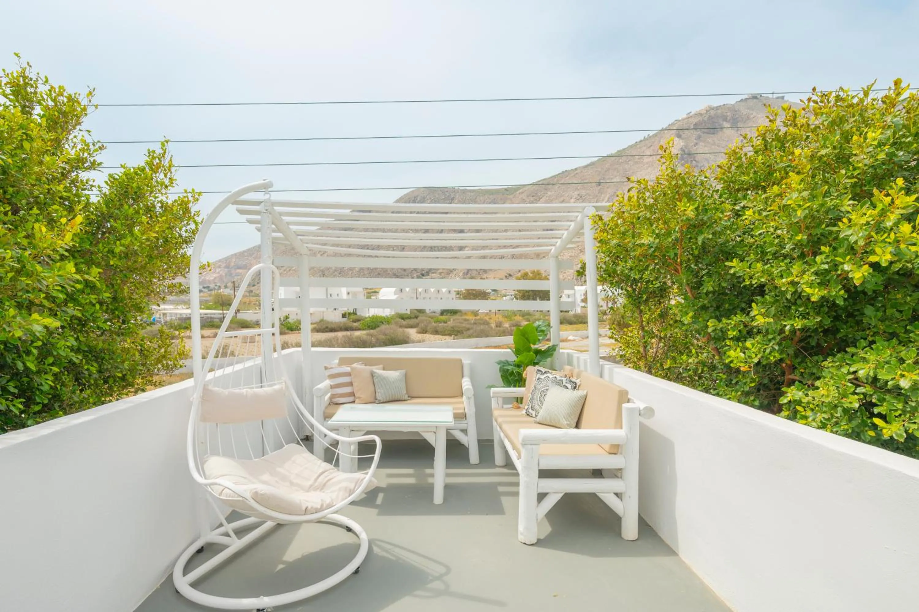 Balcony/Terrace in Loukas & Emma Eco Houses
