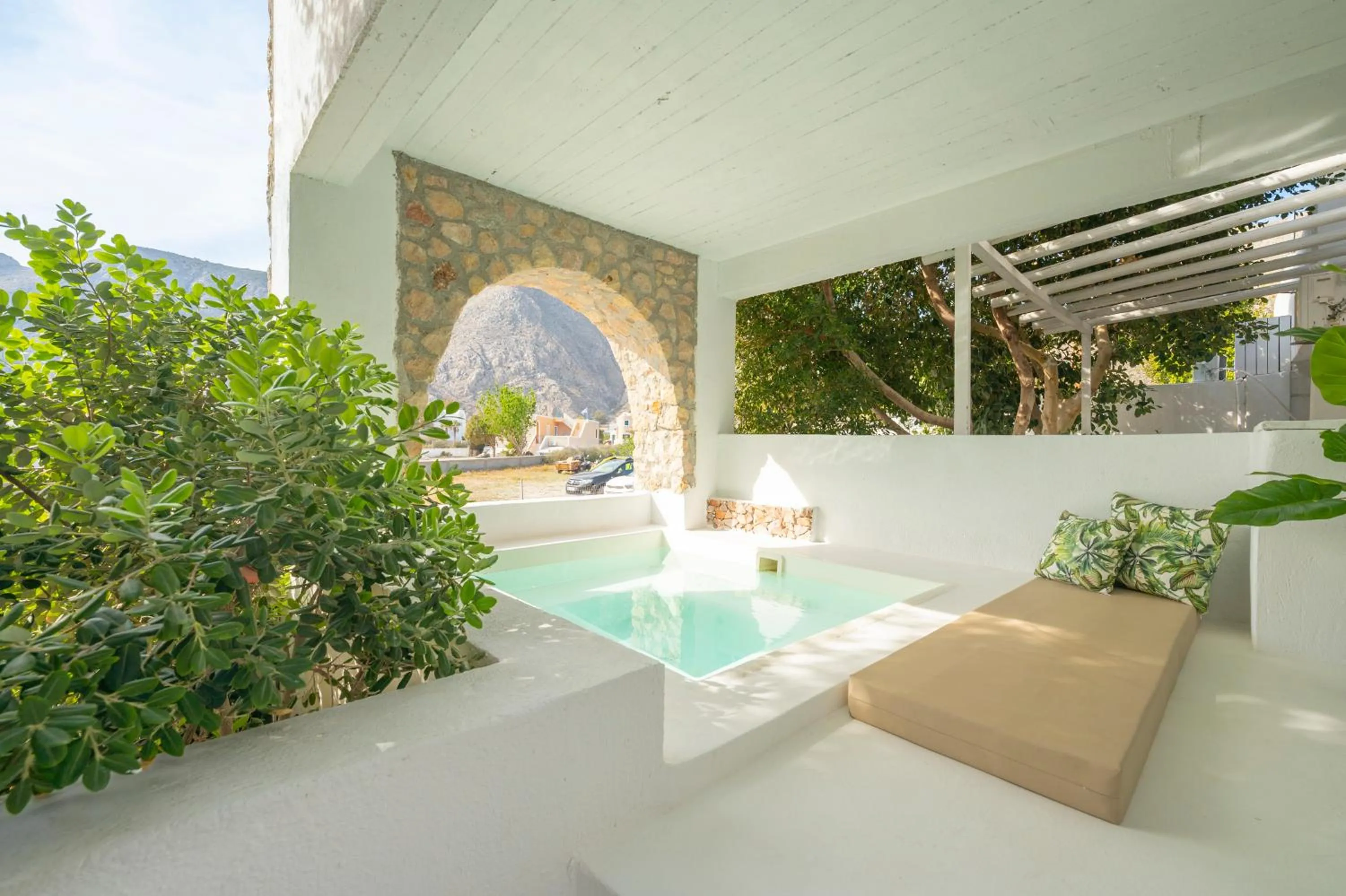 Patio in Loukas & Emma Eco Houses