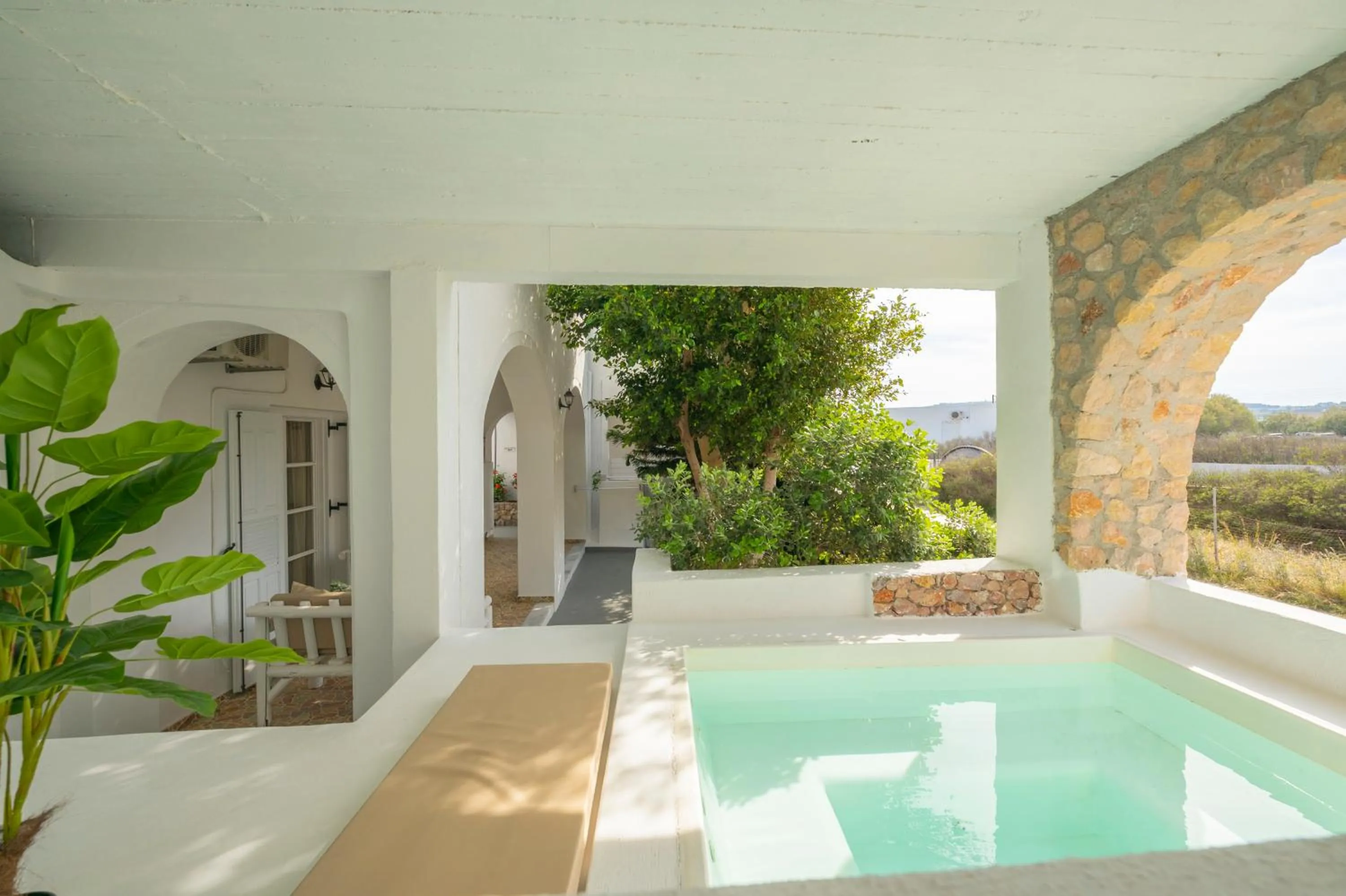 Patio in Loukas & Emma Eco Houses