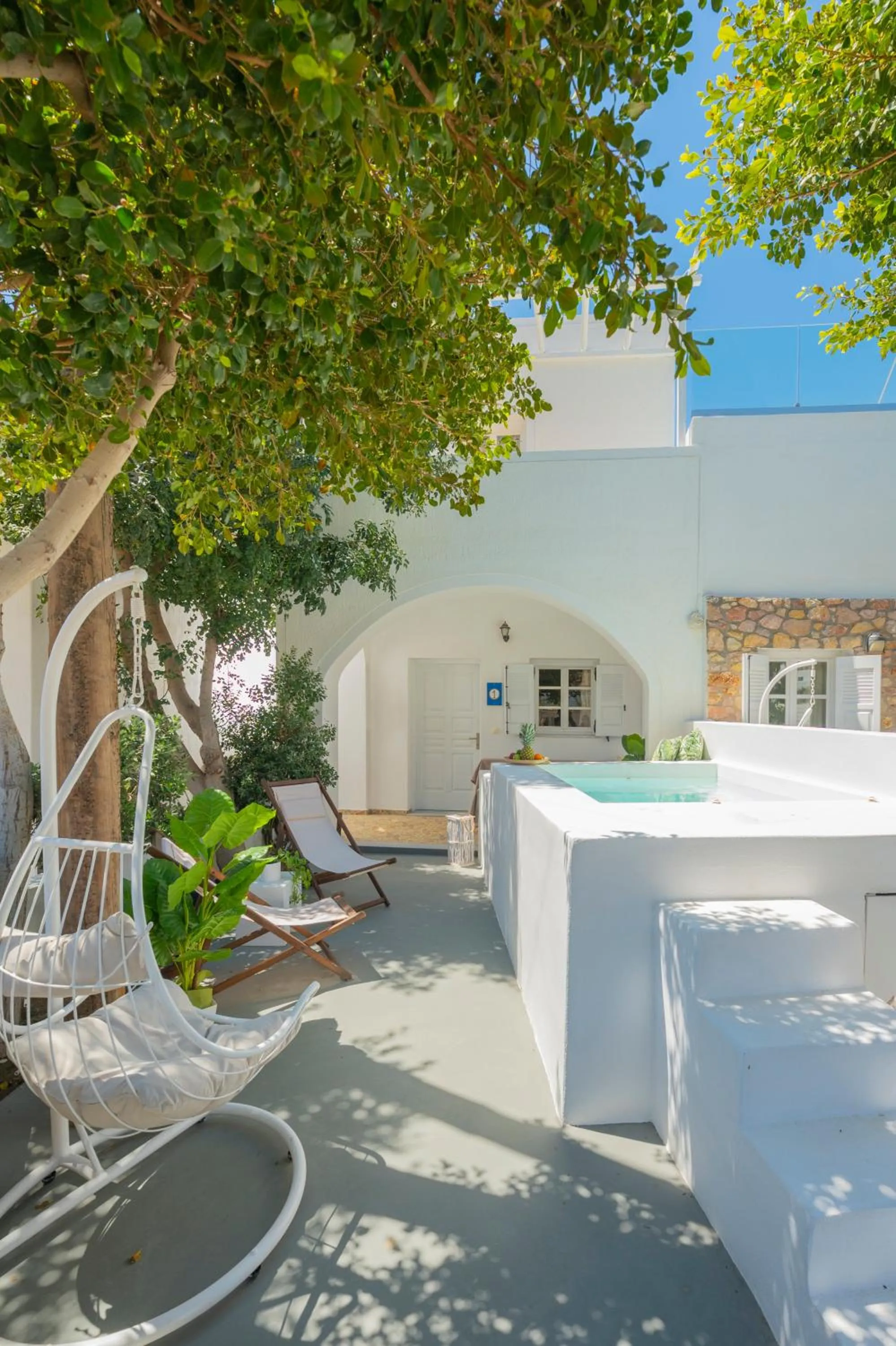 Patio in Loukas & Emma Eco Houses