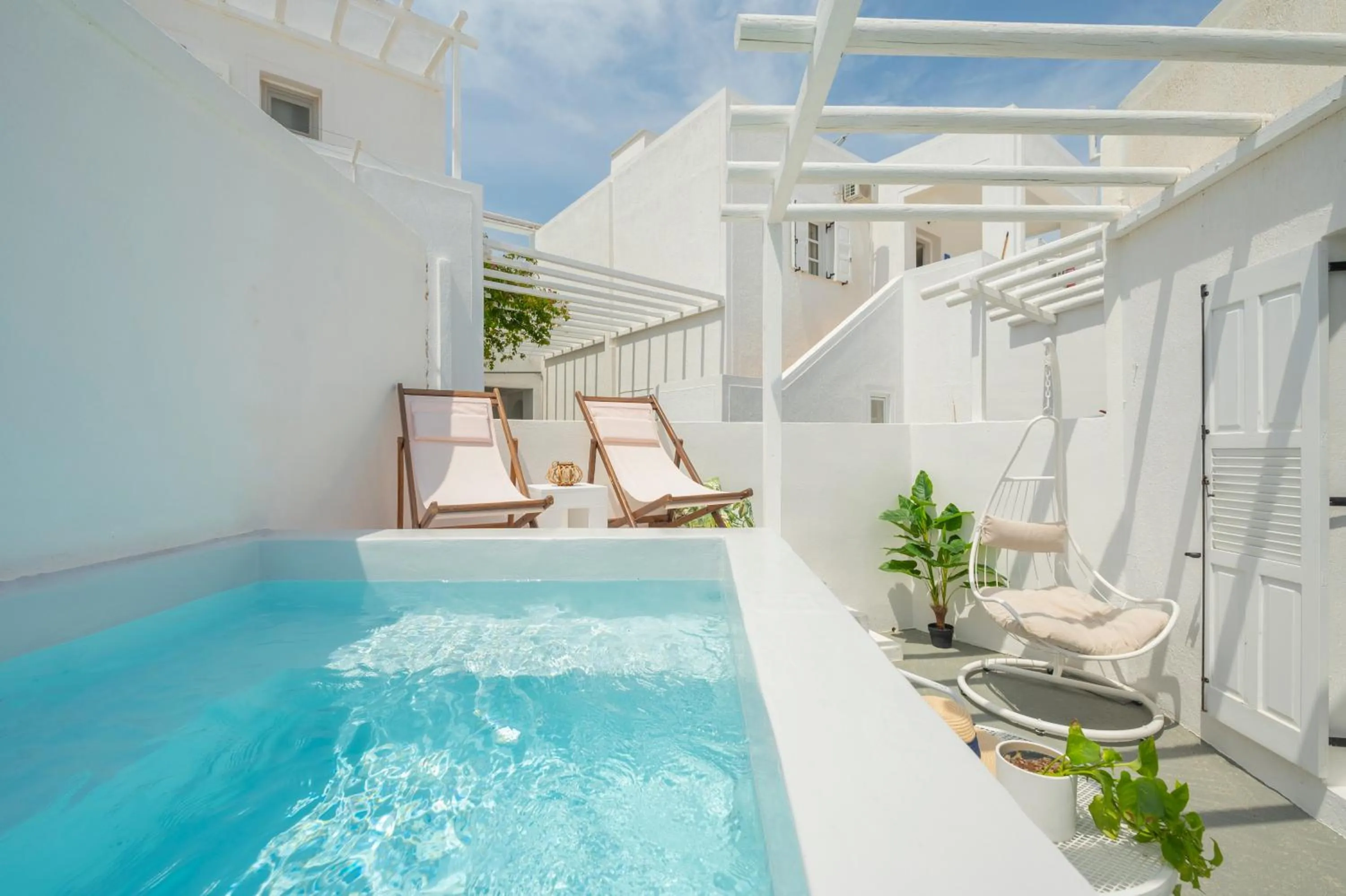 Patio in Loukas & Emma Eco Houses