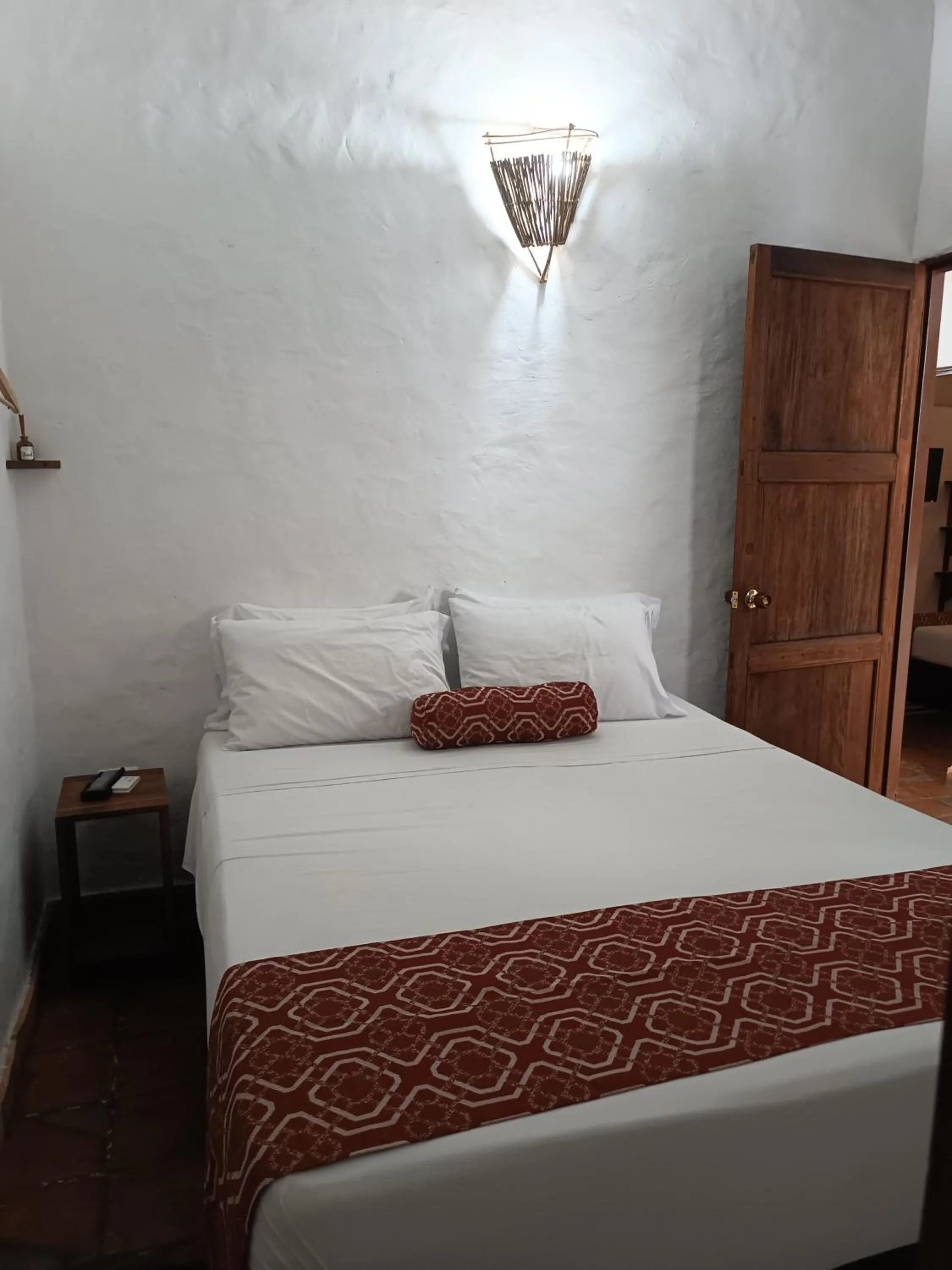 Bed in MONCOGUA Casa de Hospedaje