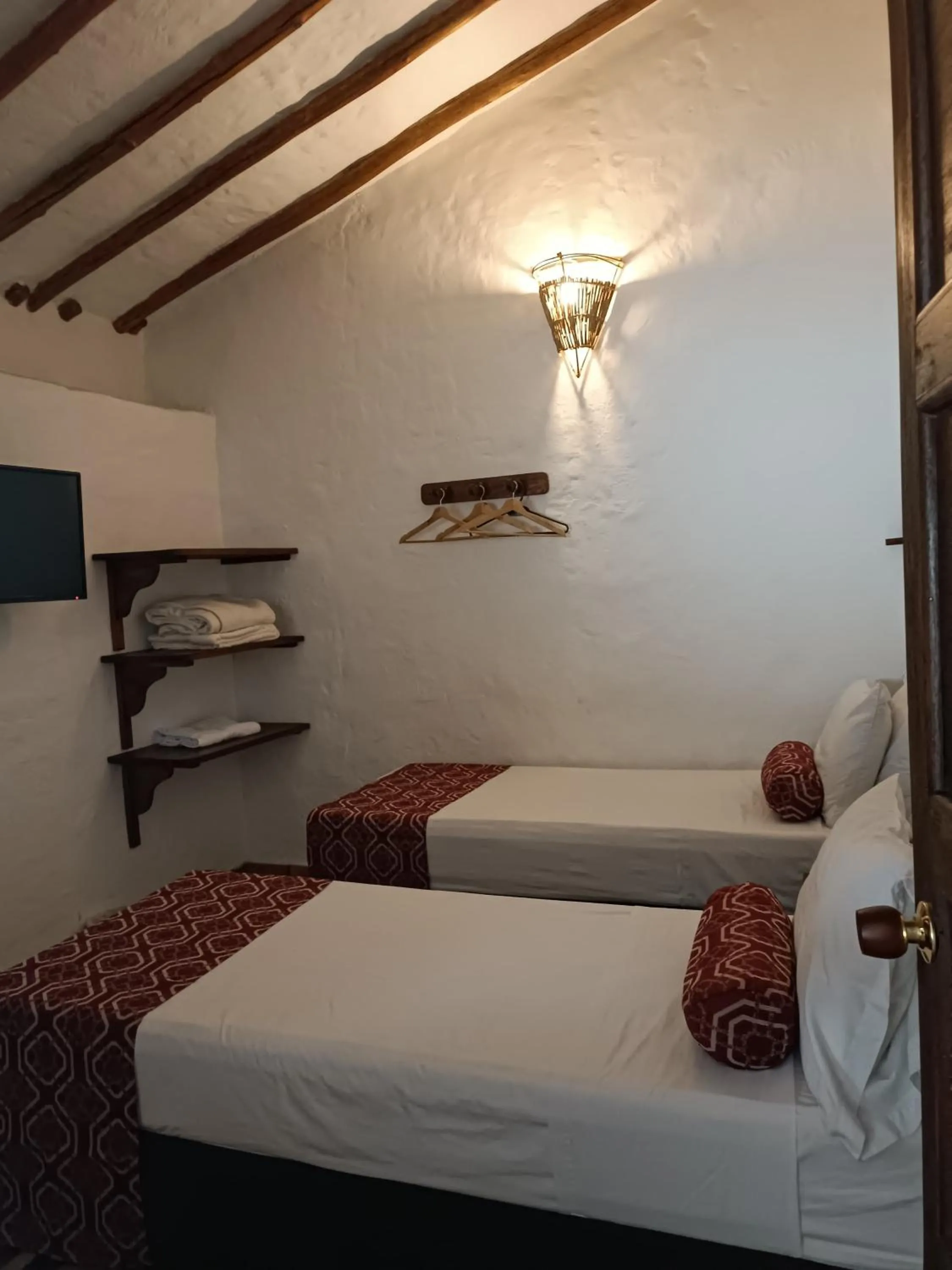 Bed in MONCOGUA Casa de Hospedaje