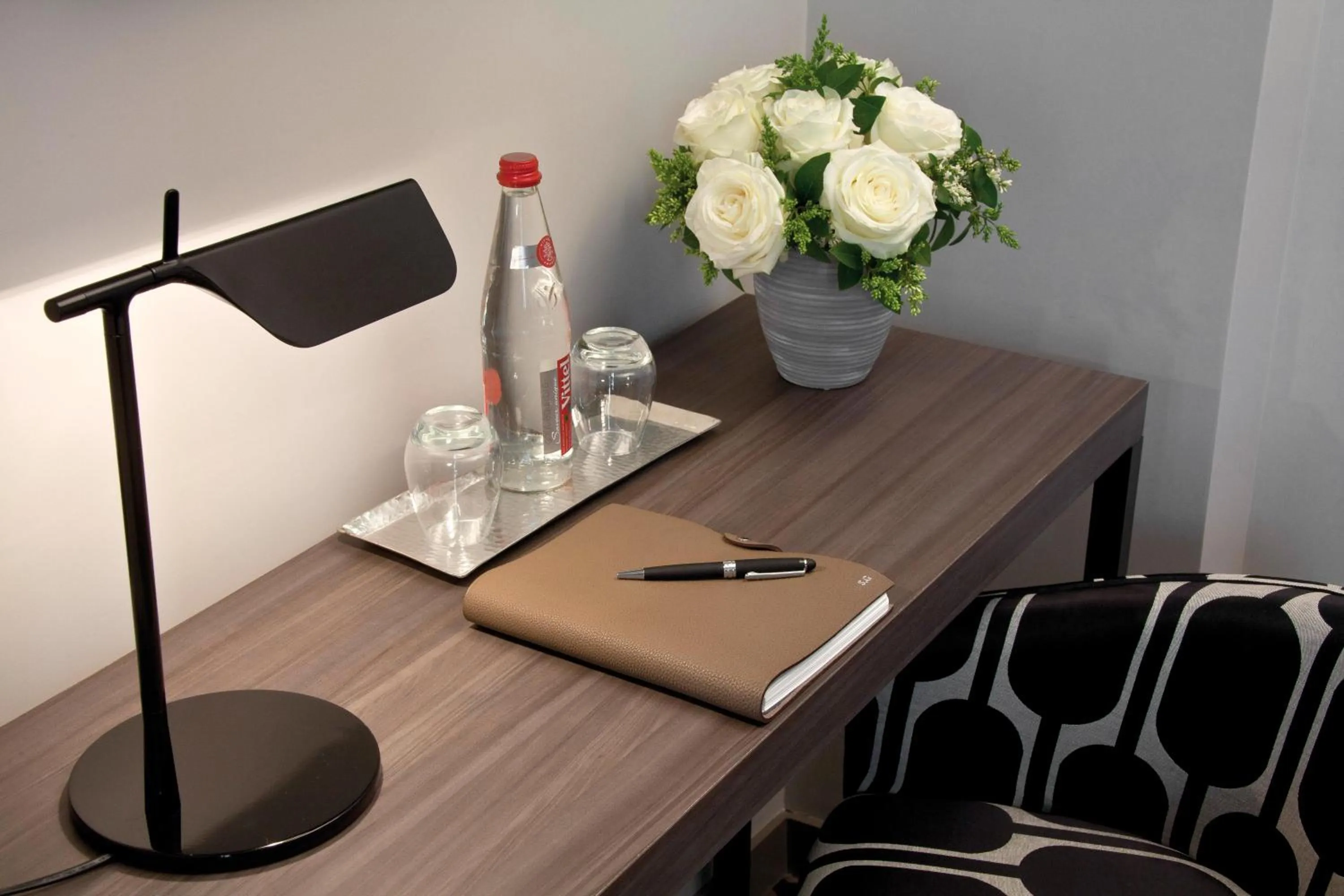 Seating area in Le Grey Hotel