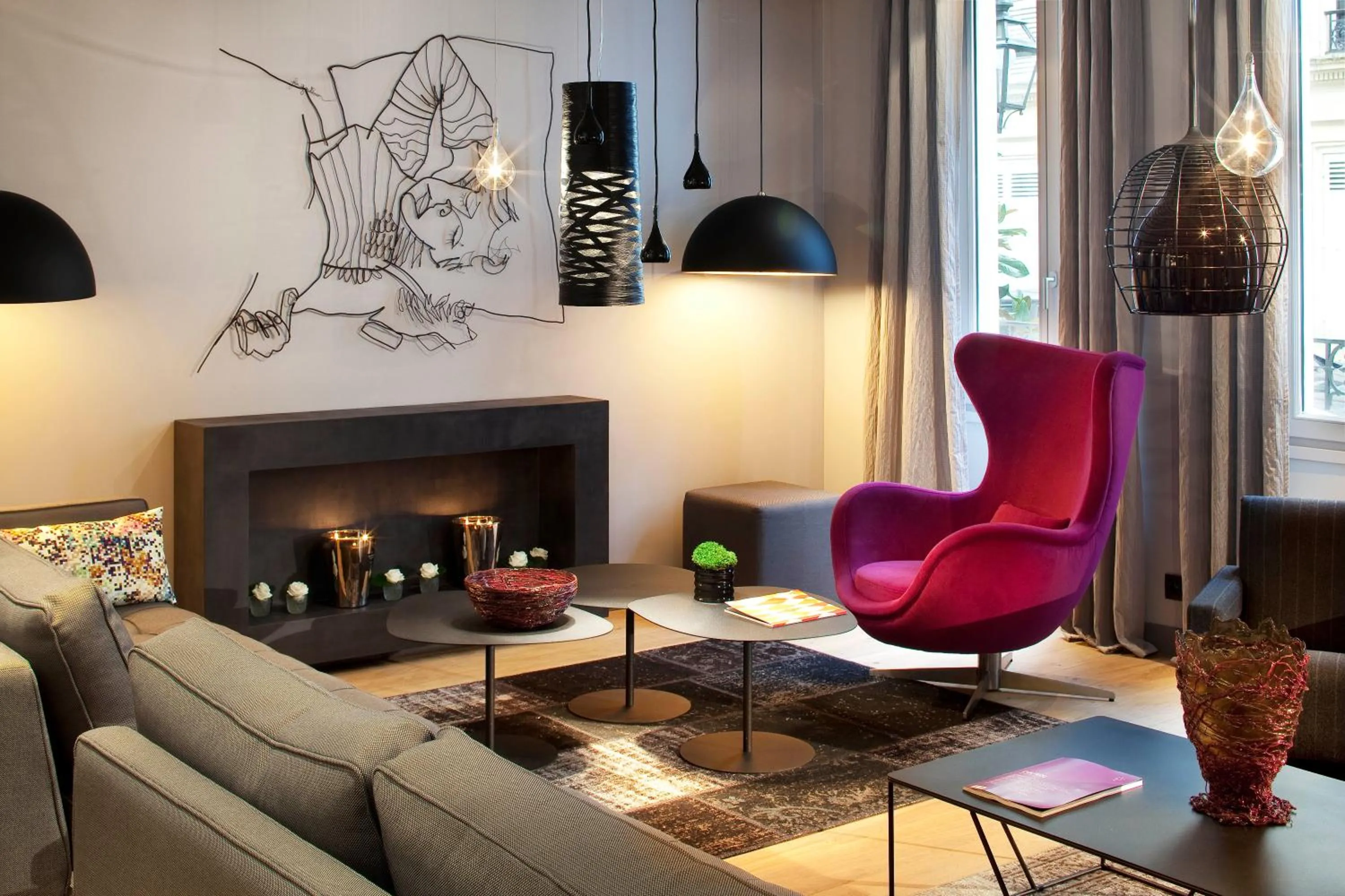 Lobby or reception in Le Grey Hotel