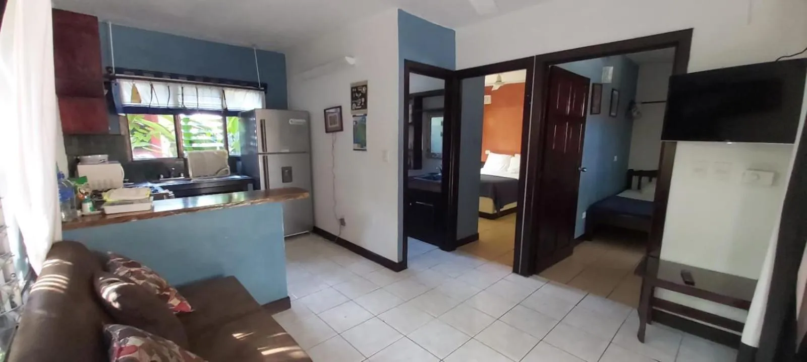 Kitchen or kitchenette in Massai Apartments