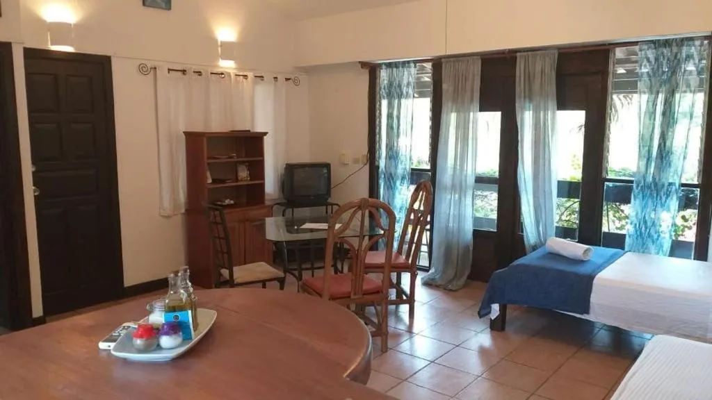 Seating area in Massai Apartments