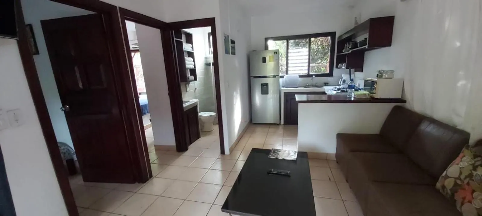 Kitchen or kitchenette in Massai Apartments