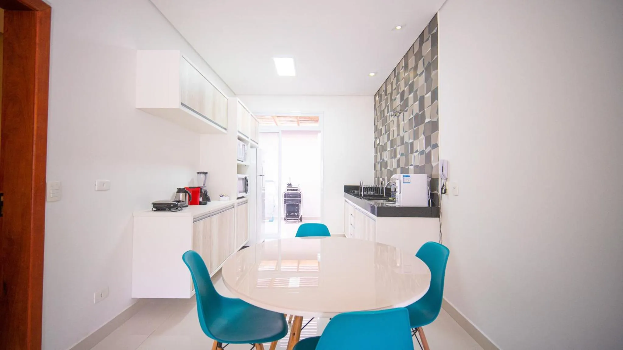 Kitchen or kitchenette in Residencial Las Salinas